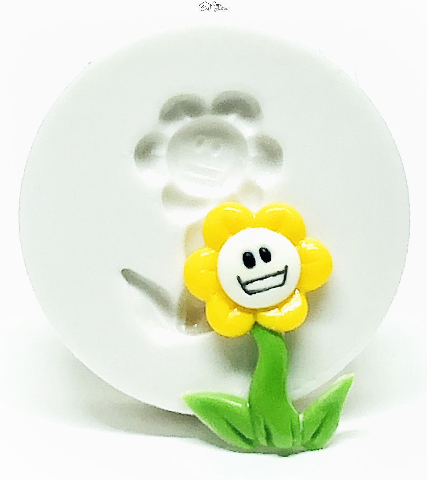 Molde de silicone - Sans Undertale - Flowey - Pequena - P1038