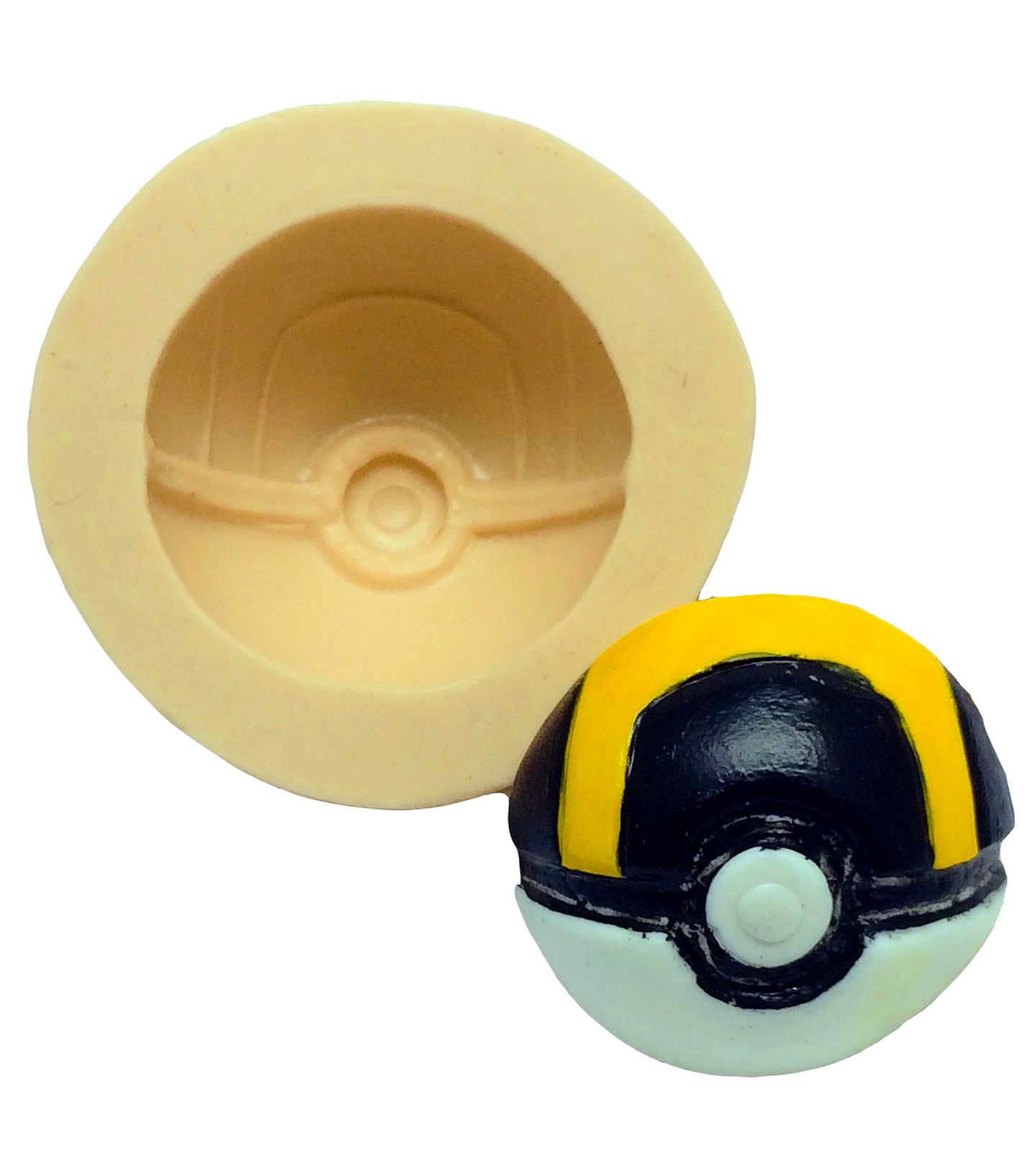 Pokemon - Pokebola  Amarela e Preta
