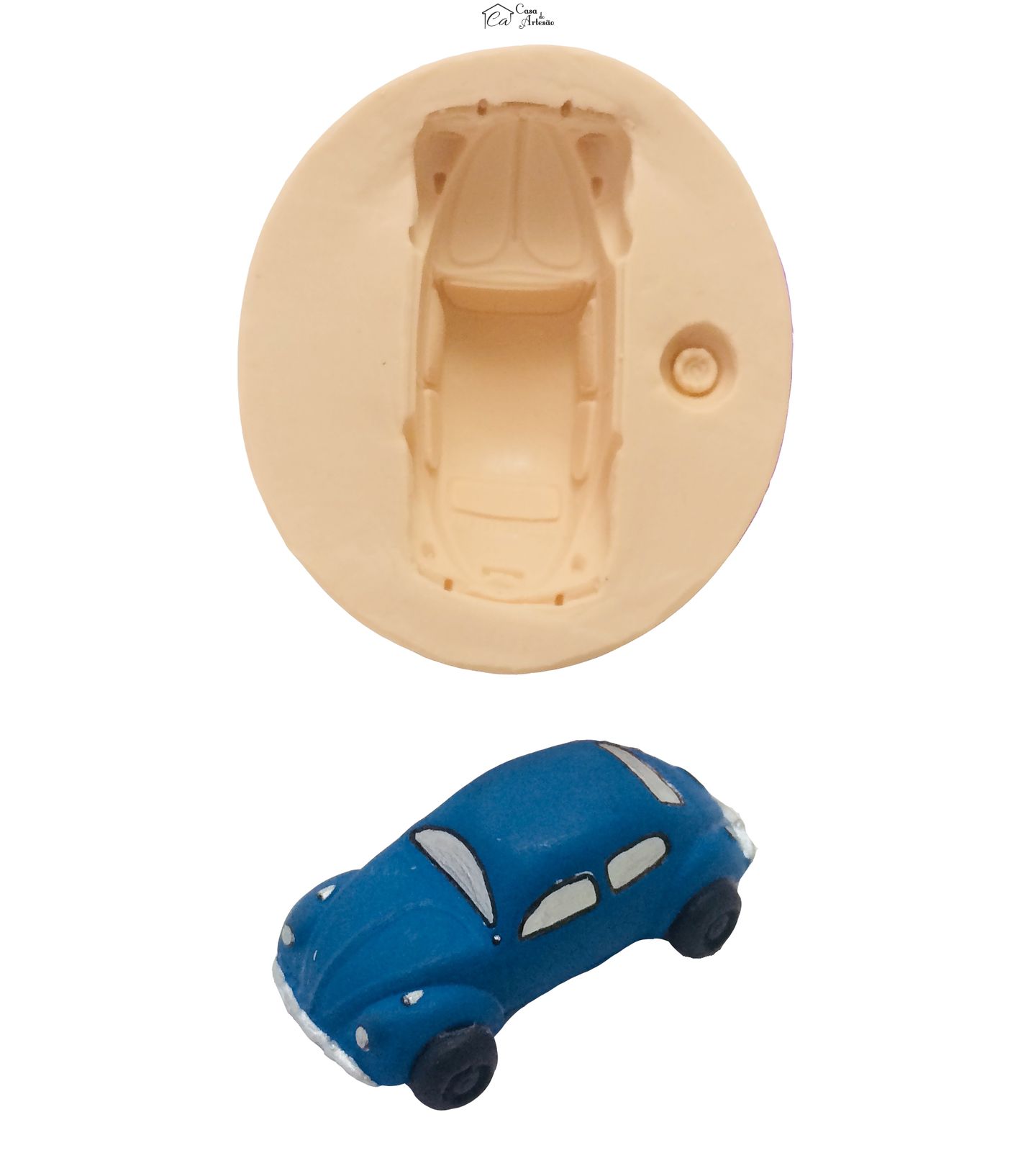 Molde de silicone - Fusca II
