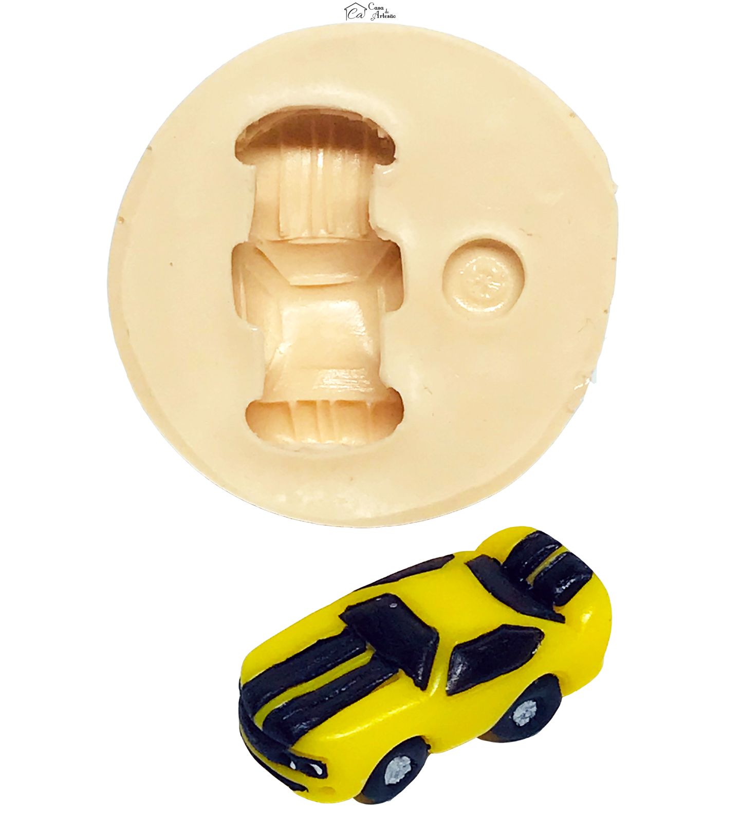 Molde de silicone - Carro - Camaro - Pequeno - P562