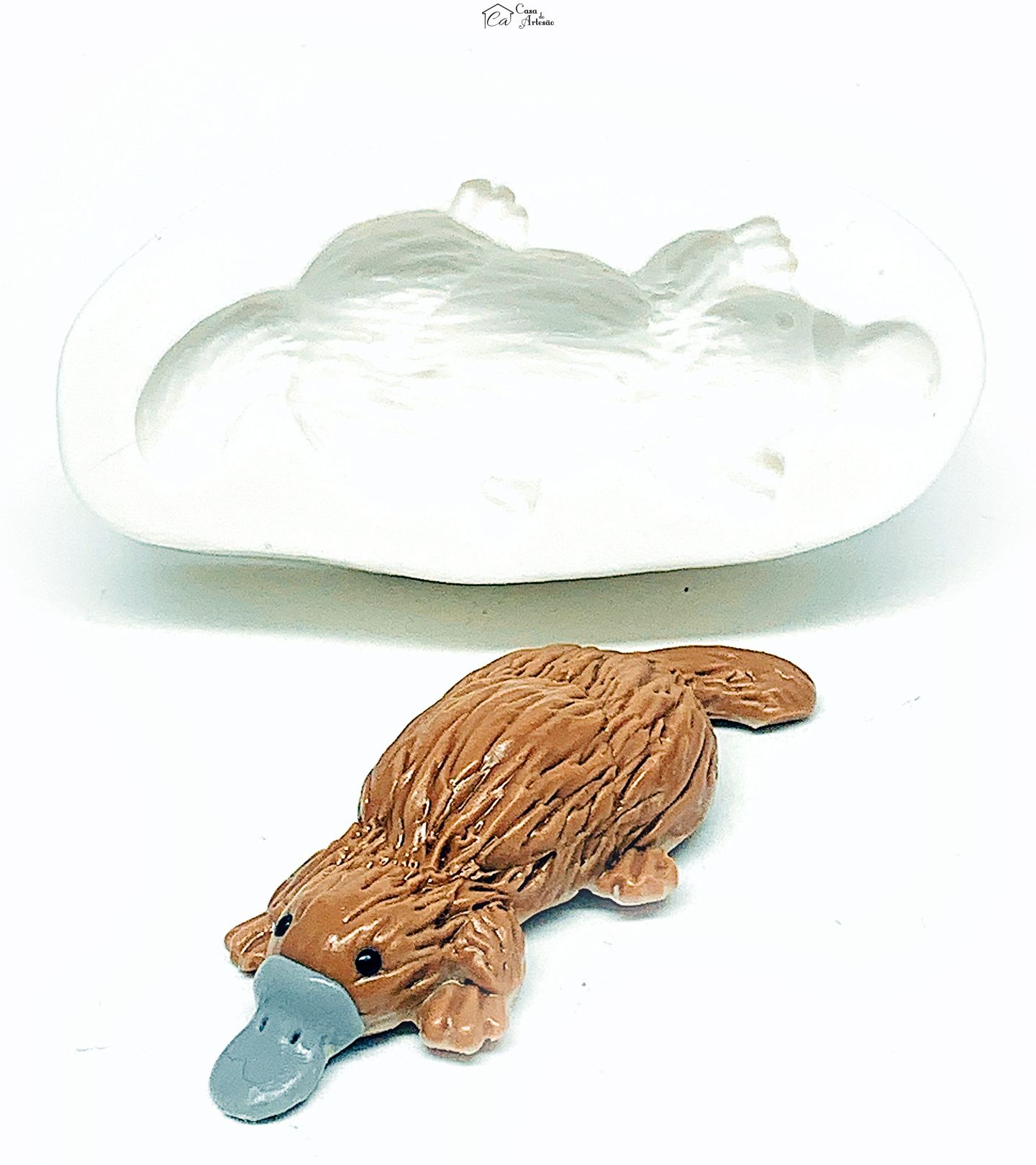 Molde de silicone - Ornitorrinco - Grande - P1133