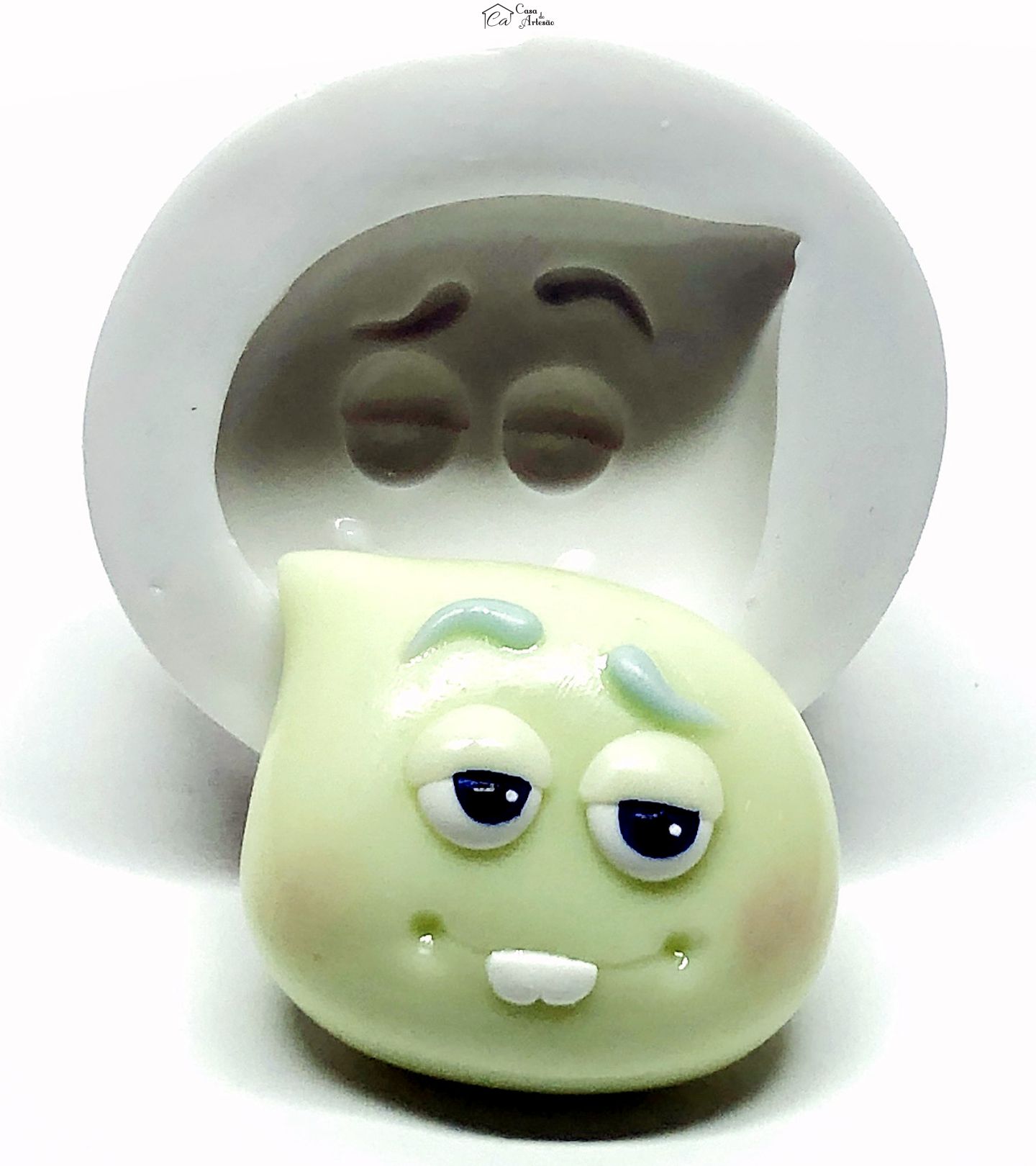 Molde de silicone - Soul - Rosto 22 - Grande - P995