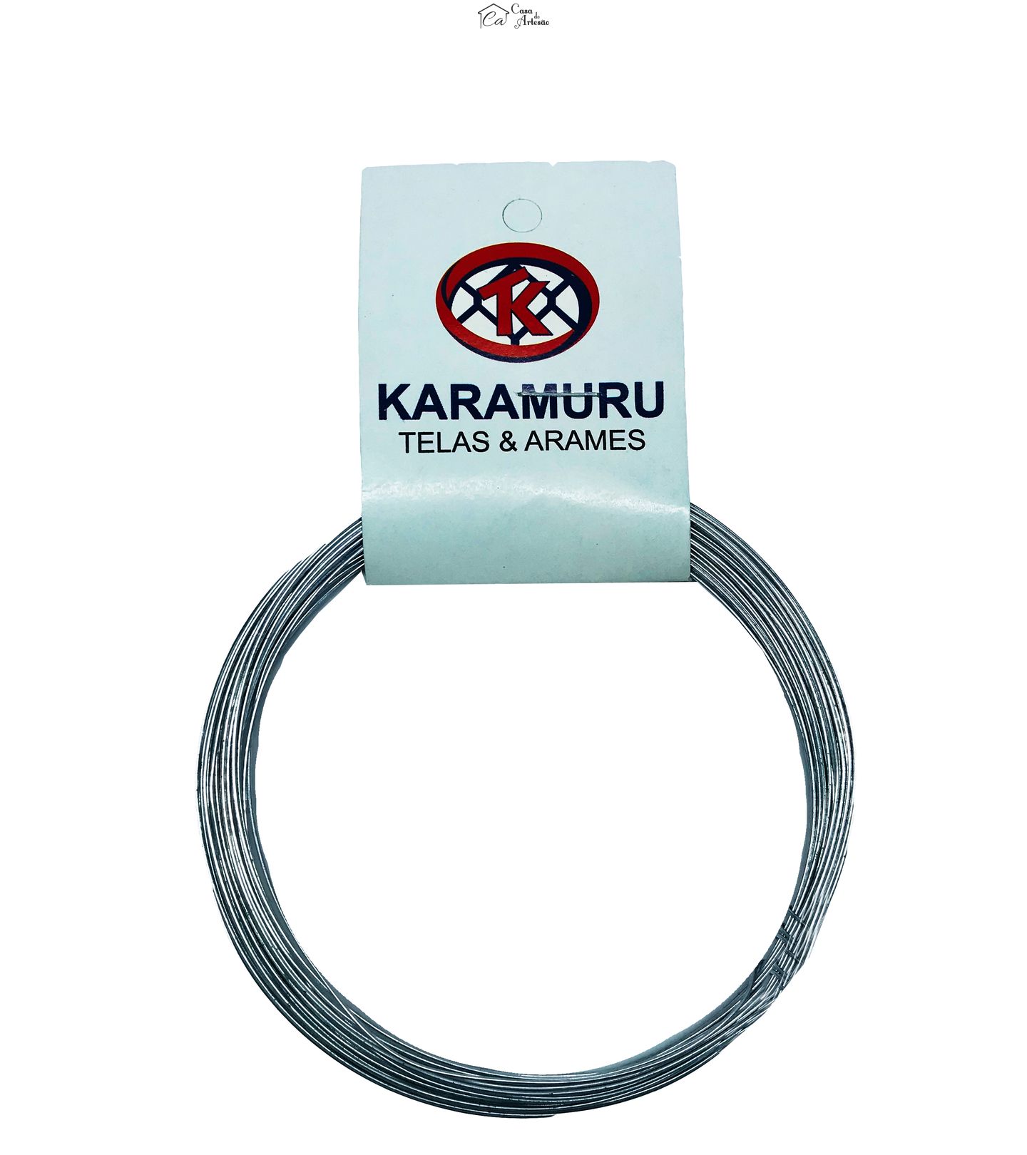 Arame p/ Flores - Galvanizado nº 22 - Rolo c/ 10 m