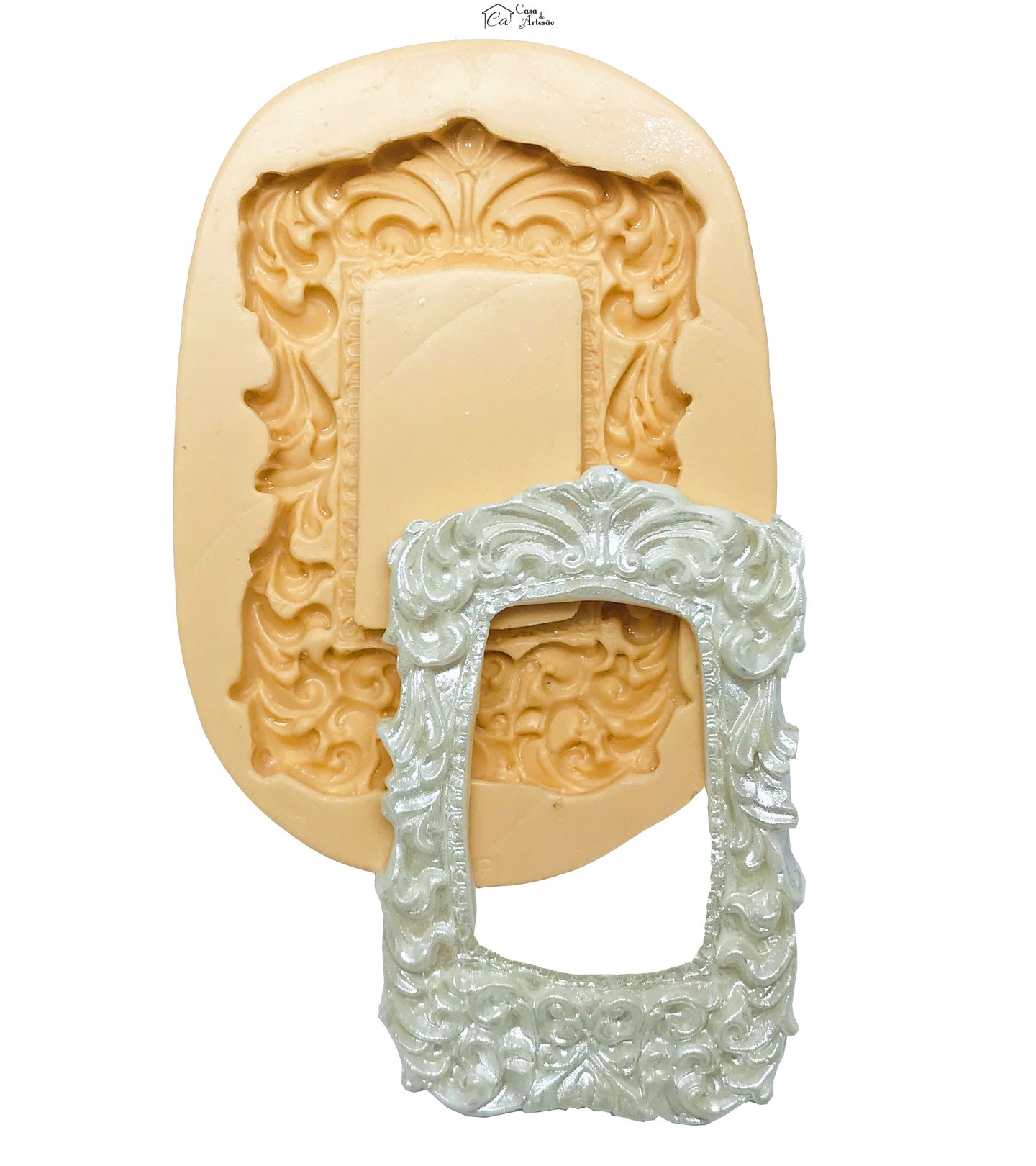 Molde de silicone - Moldura