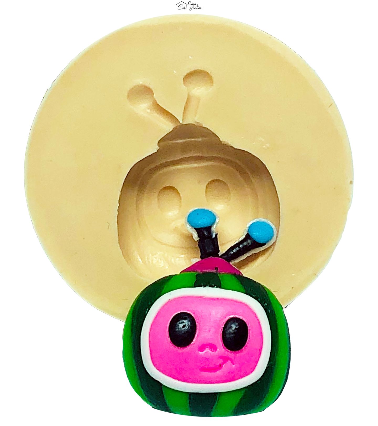 Molde de silicone - Cocomelon - Pequeno - P703