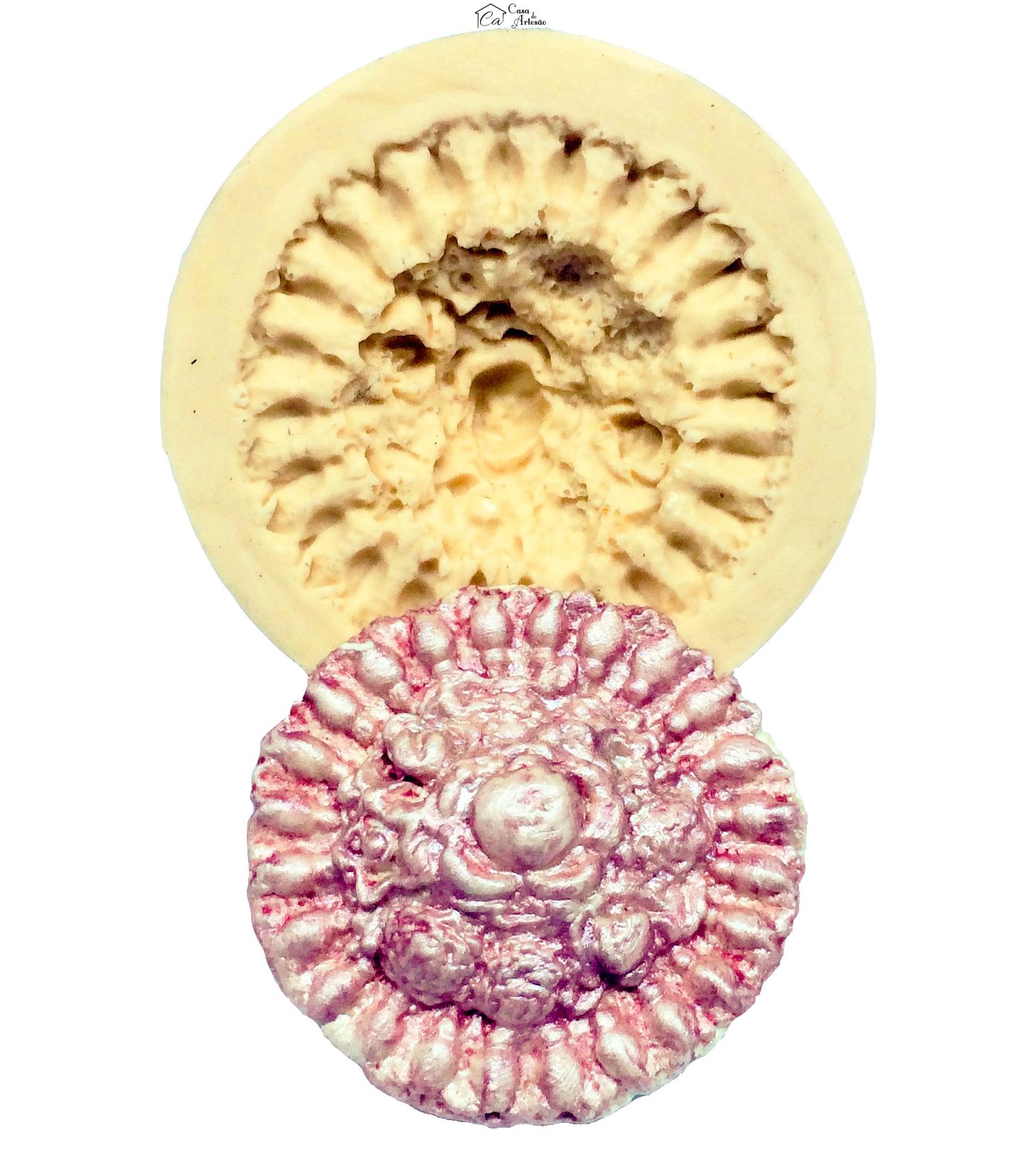 Molde de silicone - Tampa