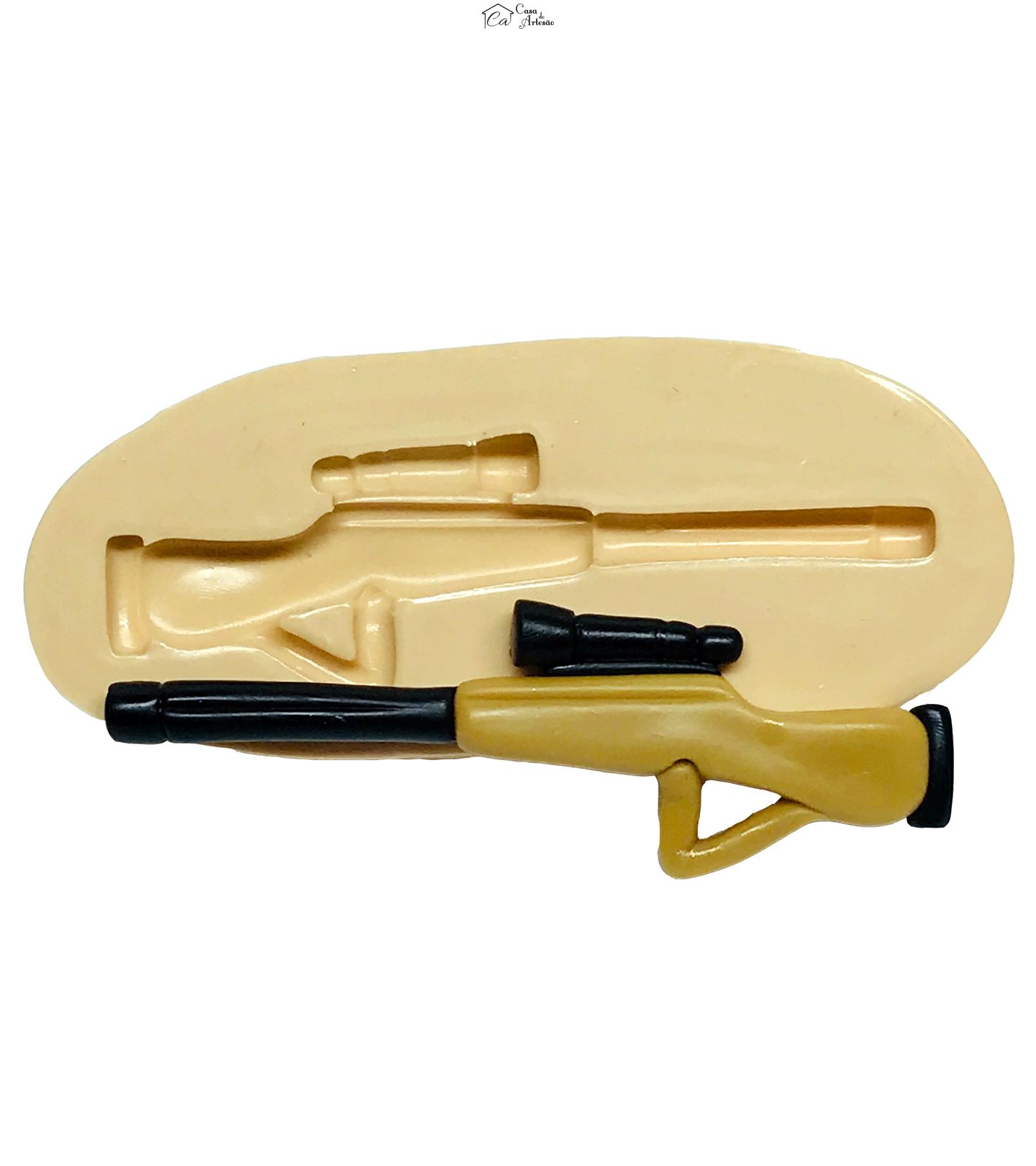 Molde de silicone - Fortnite - Rifle Precisão - Grande - P614