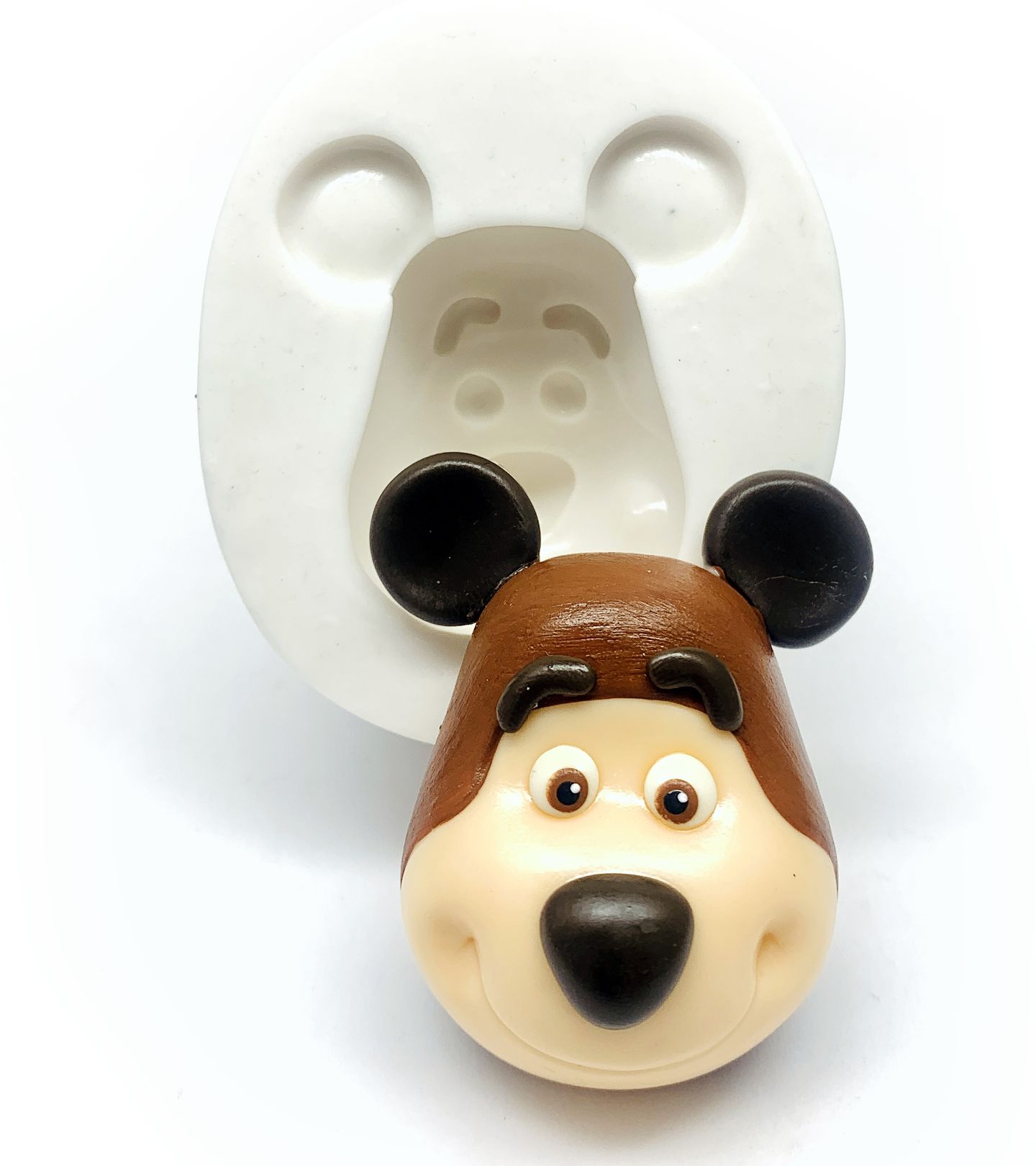 Masha e o Urso - Rosto Urso - Grande