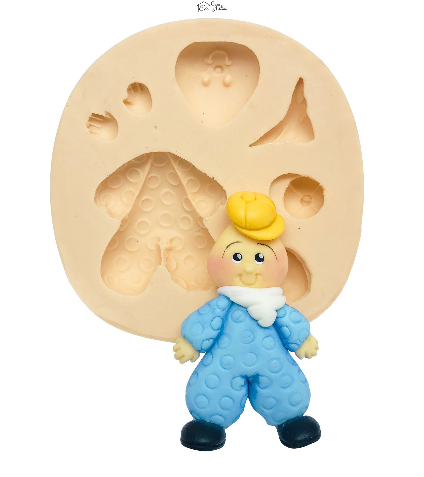Molde de silicone - Menino Pequeno