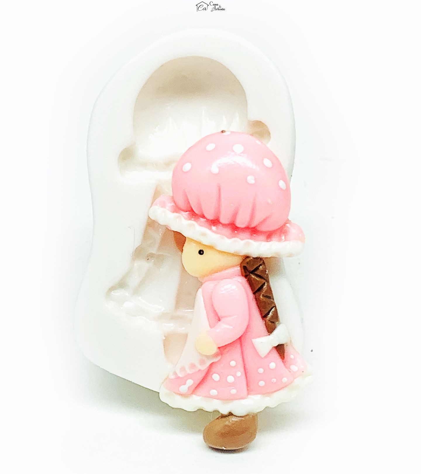 Molde de silicone - Camponesa - Mod. I - Pequena - P1131