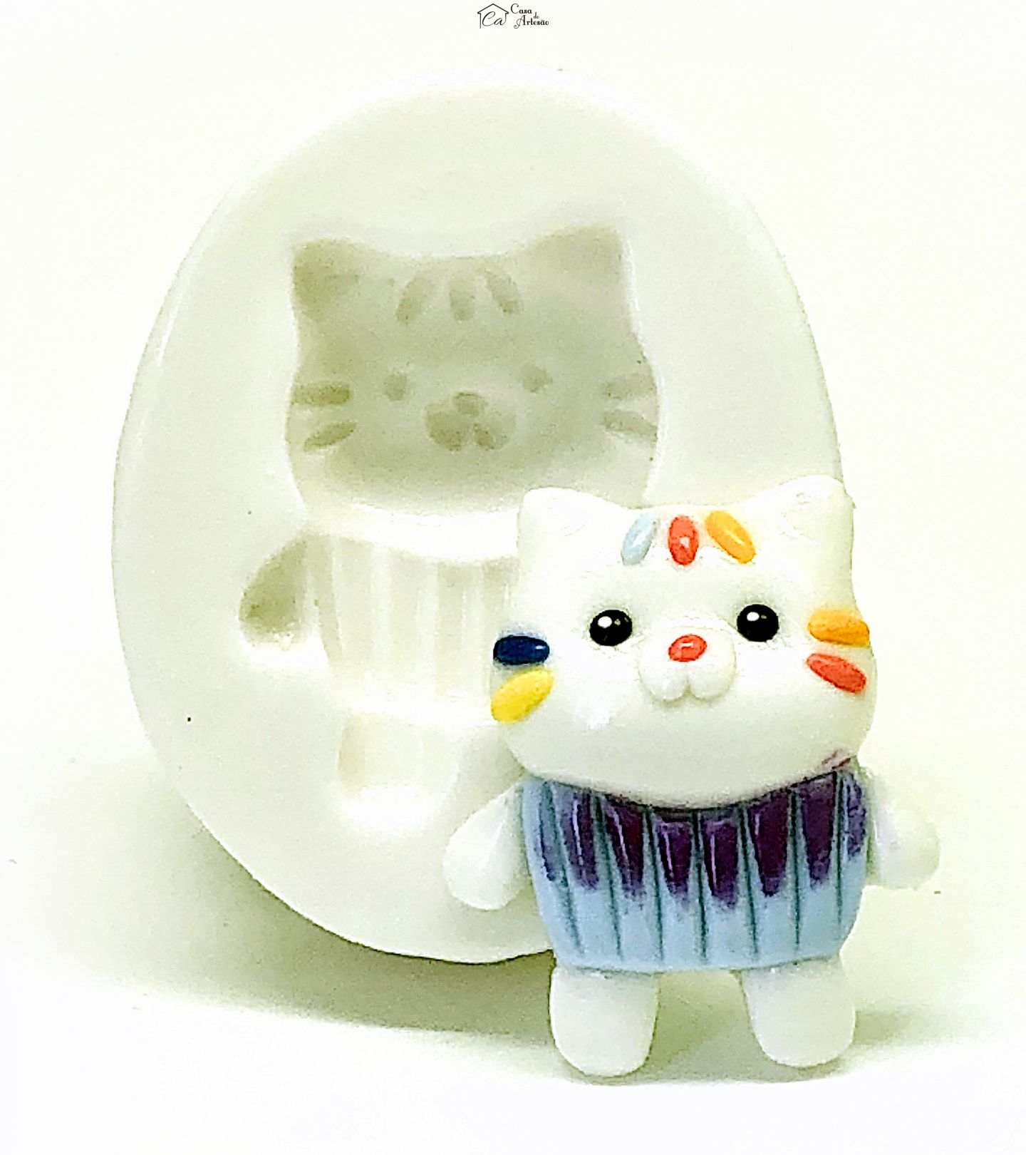 Molde de silicone - A Casa Magica da Gabby - Cakey - Medio - P1115