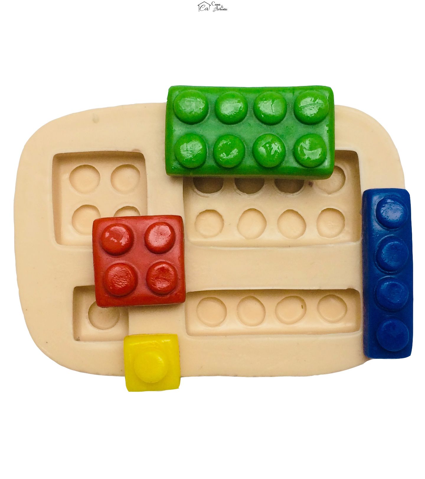 Molde de silicone - Lego - Peças - P167