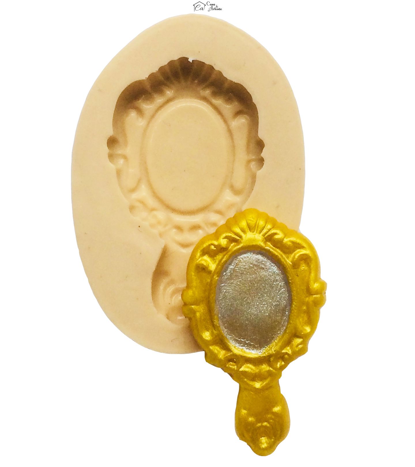 Molde de silicone - Espelho Pequeno - P354