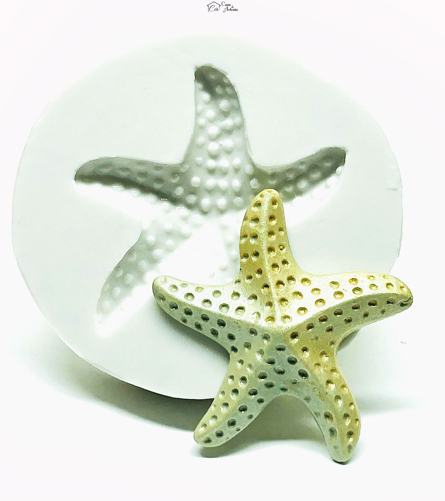 Molde de silicone - Estrela do Mar Média - P1034