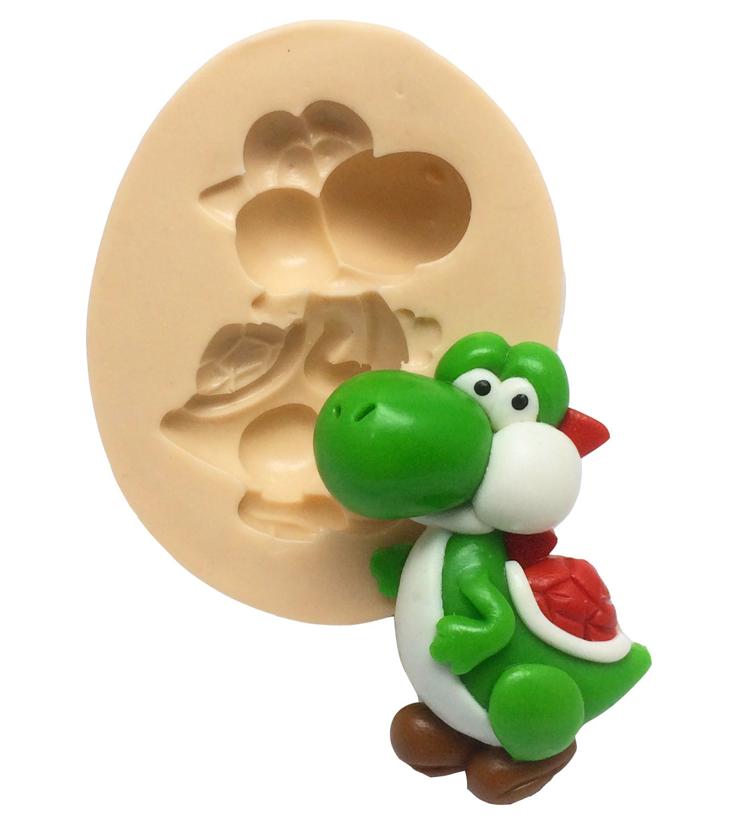 Molde de silicone - Super Mario Bros. - Yoshi Grande - P281