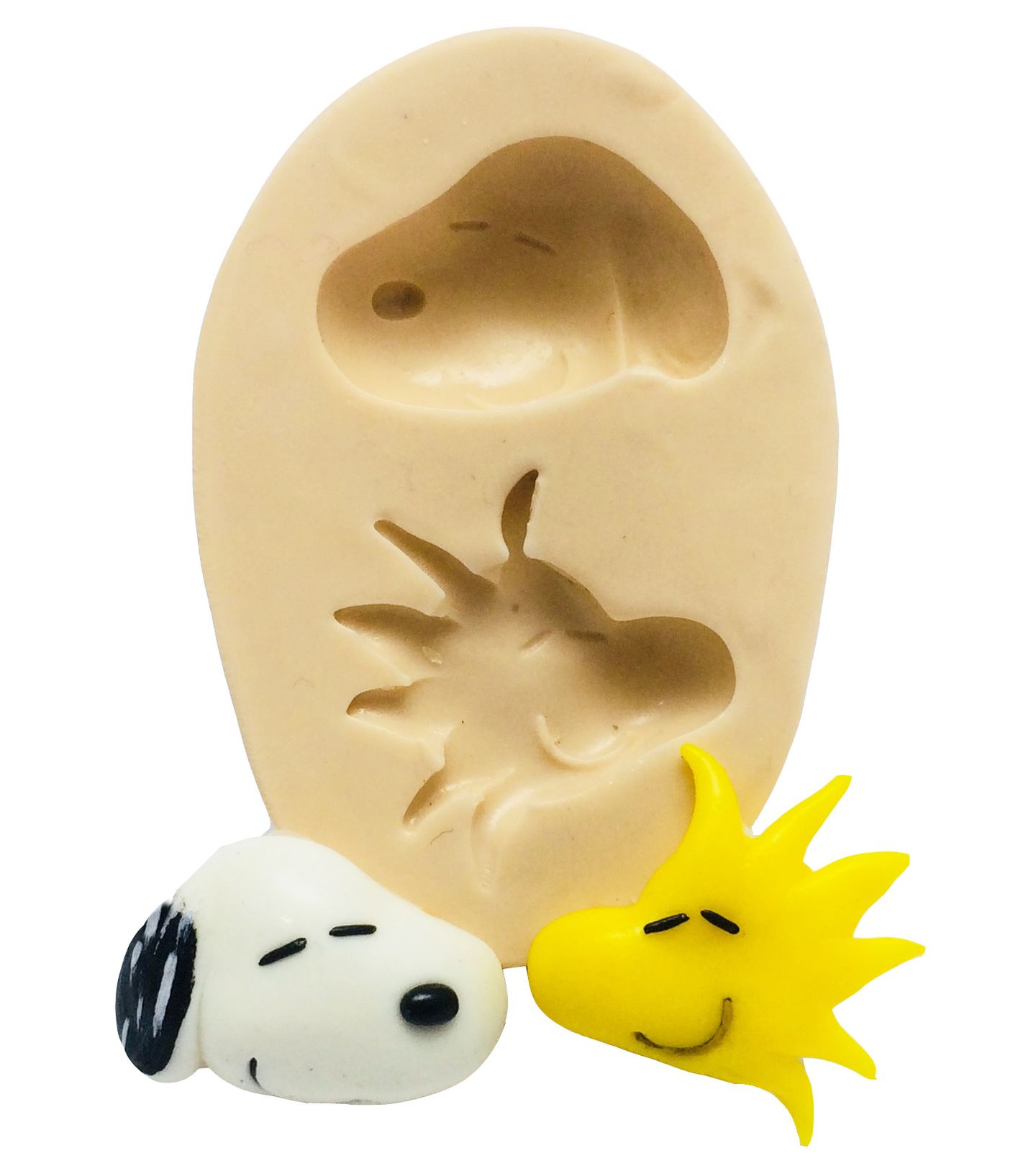 Snoopy - Rosto Snoopy e Woodstock Pequeno - P218
