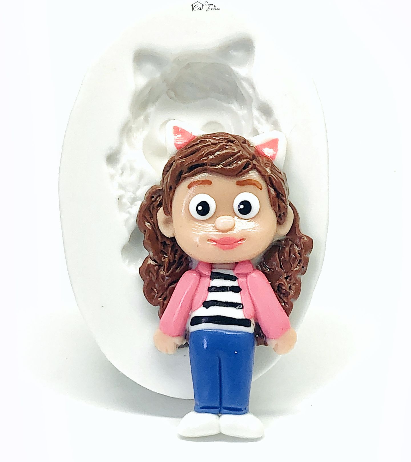 Molde de silicone - A Casa Magica da Gabby - Gabby - Grande - P1115