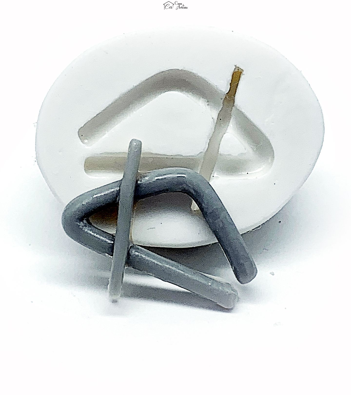 Molde de silicone - Instrumento Musical - Triangulo - Pequeno - P1153