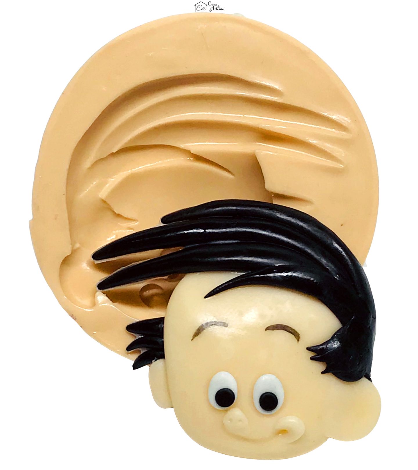 Molde de silicone - O Fantástico Mundo de Bobby - Rosto Bobby - Medio - P610