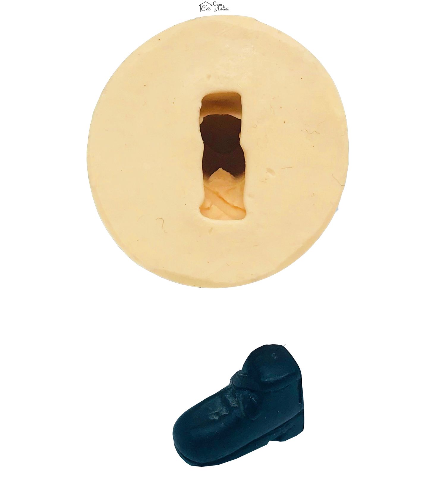 Molde de silicone - Bota de Boneca