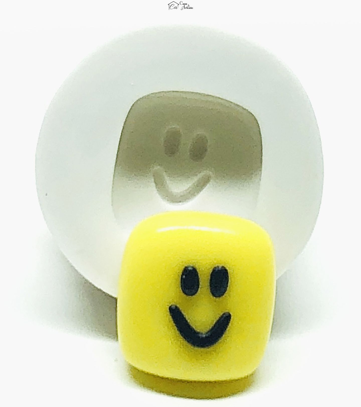 Molde de silicone - Roblox - Rosto Mod.01 - Pequeno - P991