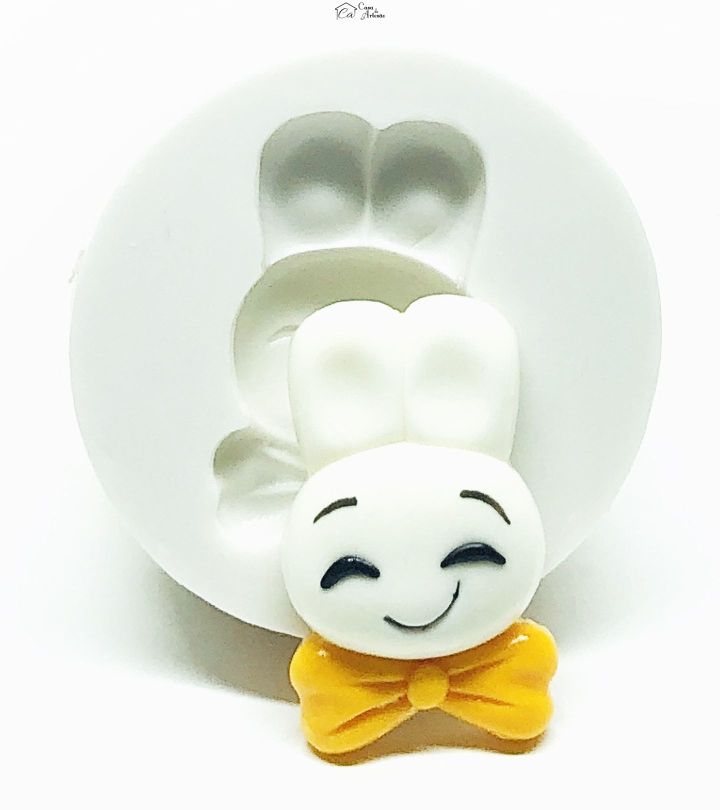 Molde de silicone - Rosto Coelha - Mod.03 - Medio - P1027