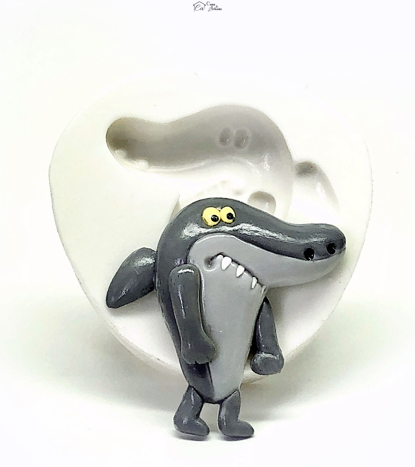 Molde de silicone - Zig E Sharko - Sharko - Medio - P1116