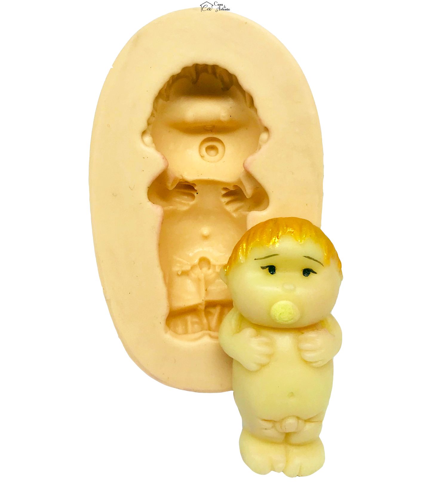 Molde de silicone - Bebê Pelado Ii