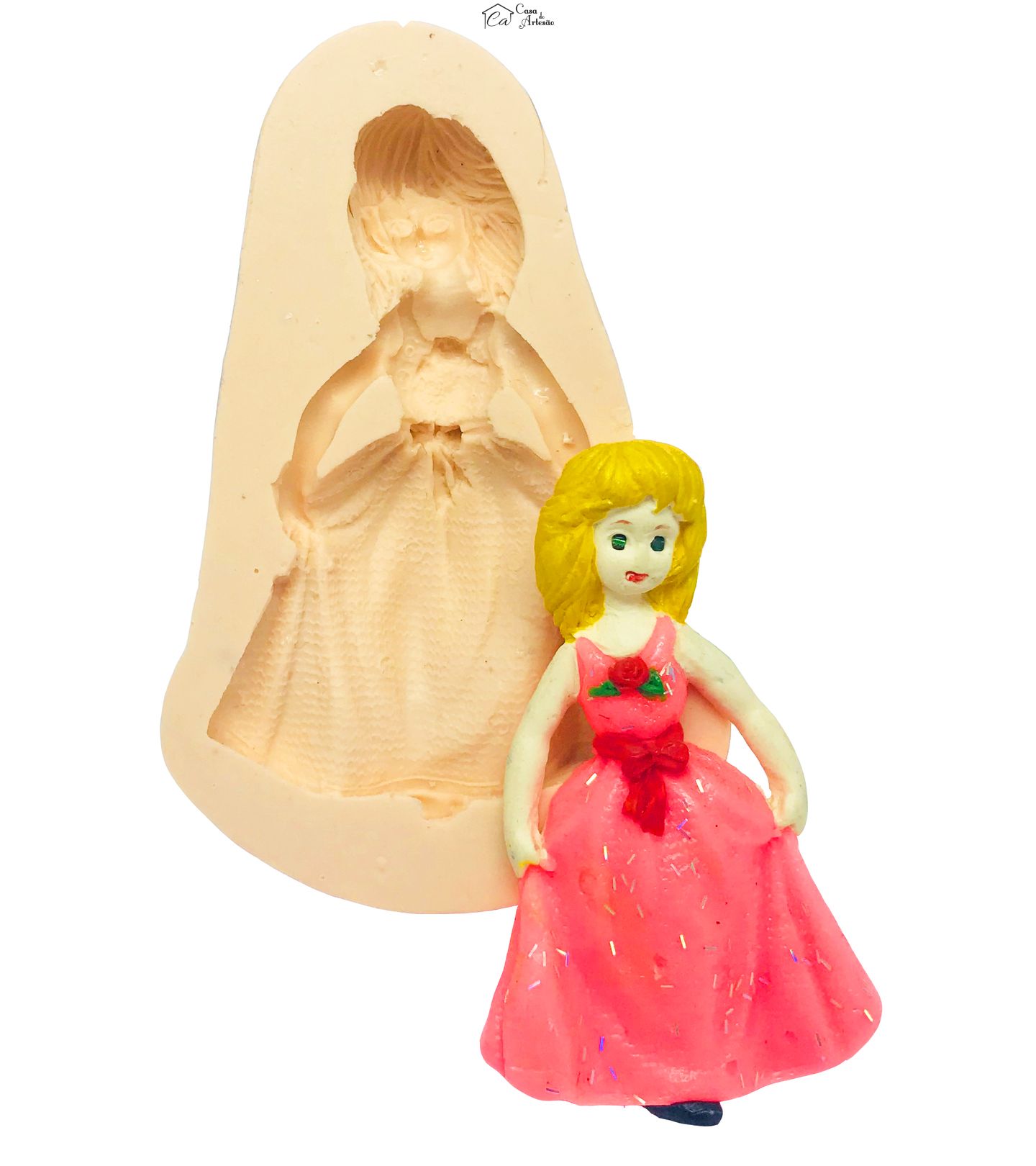 Molde de silicone - Princesa II - P03