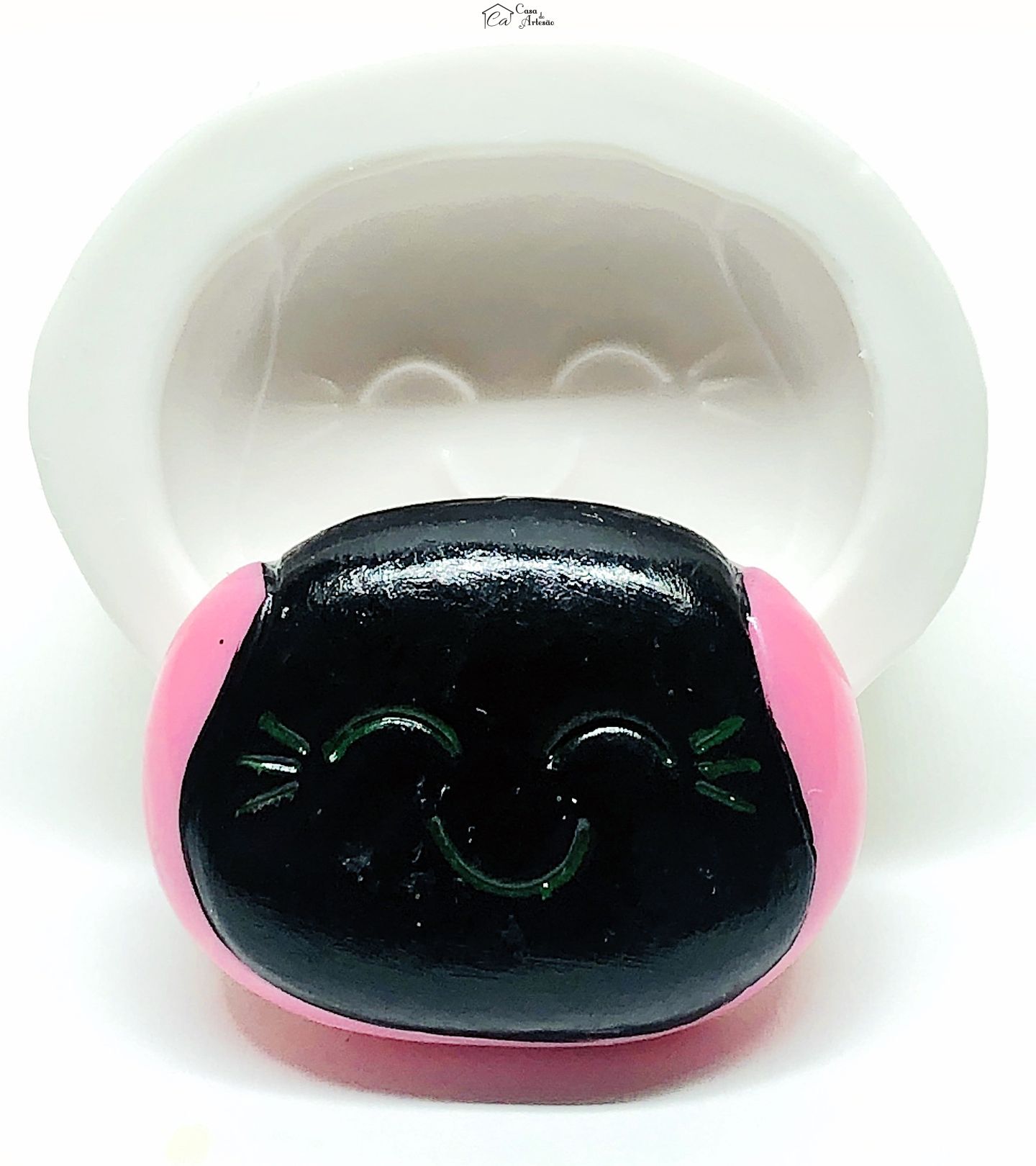 Molde de silicone - Mini Beat Power Rockers - Rosto Myo - Grande - P1032