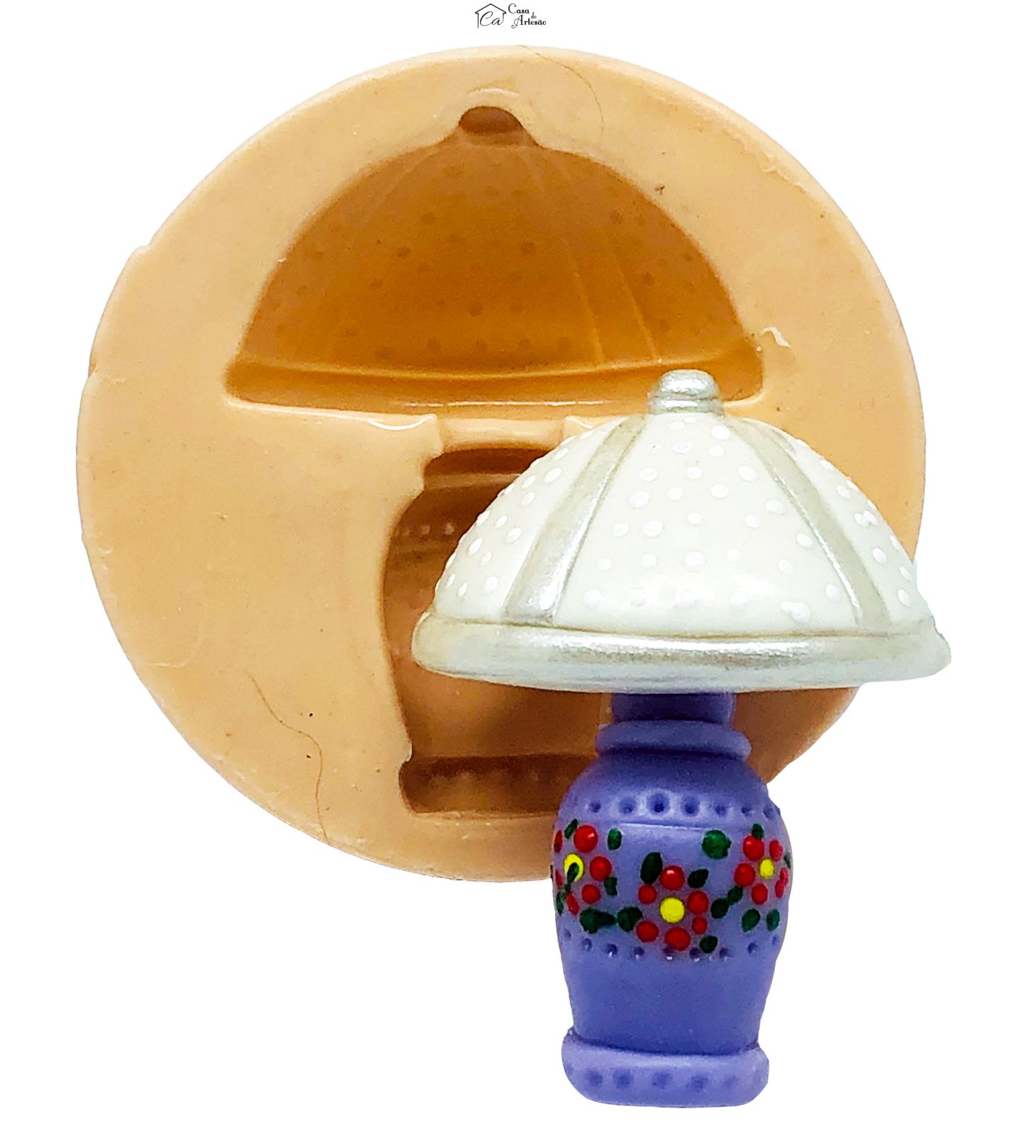 Molde de silicone - Abajour - Pequeno - P766