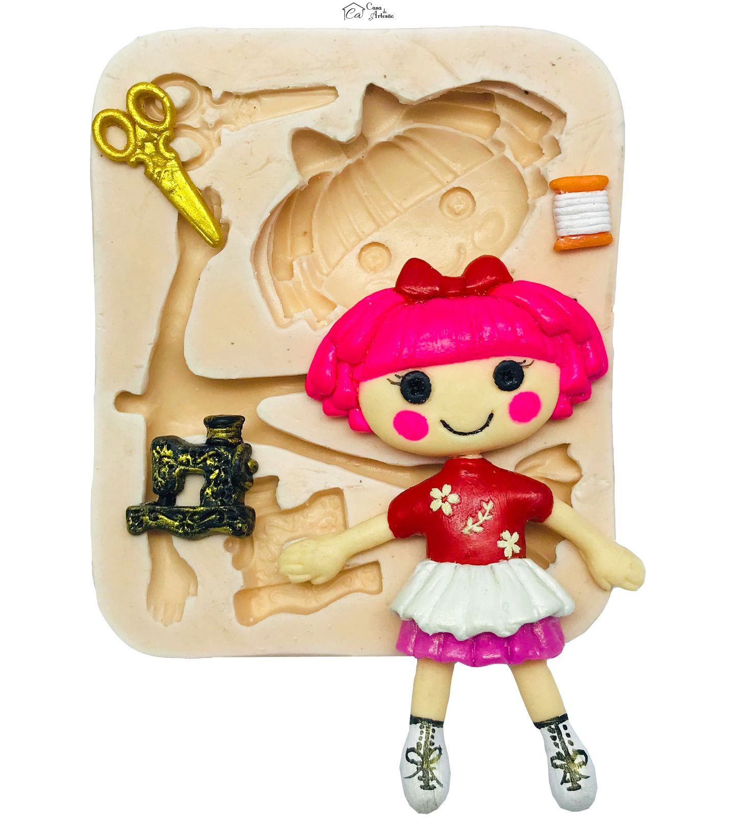 Molde de silicone - Lalaloopsy - P143