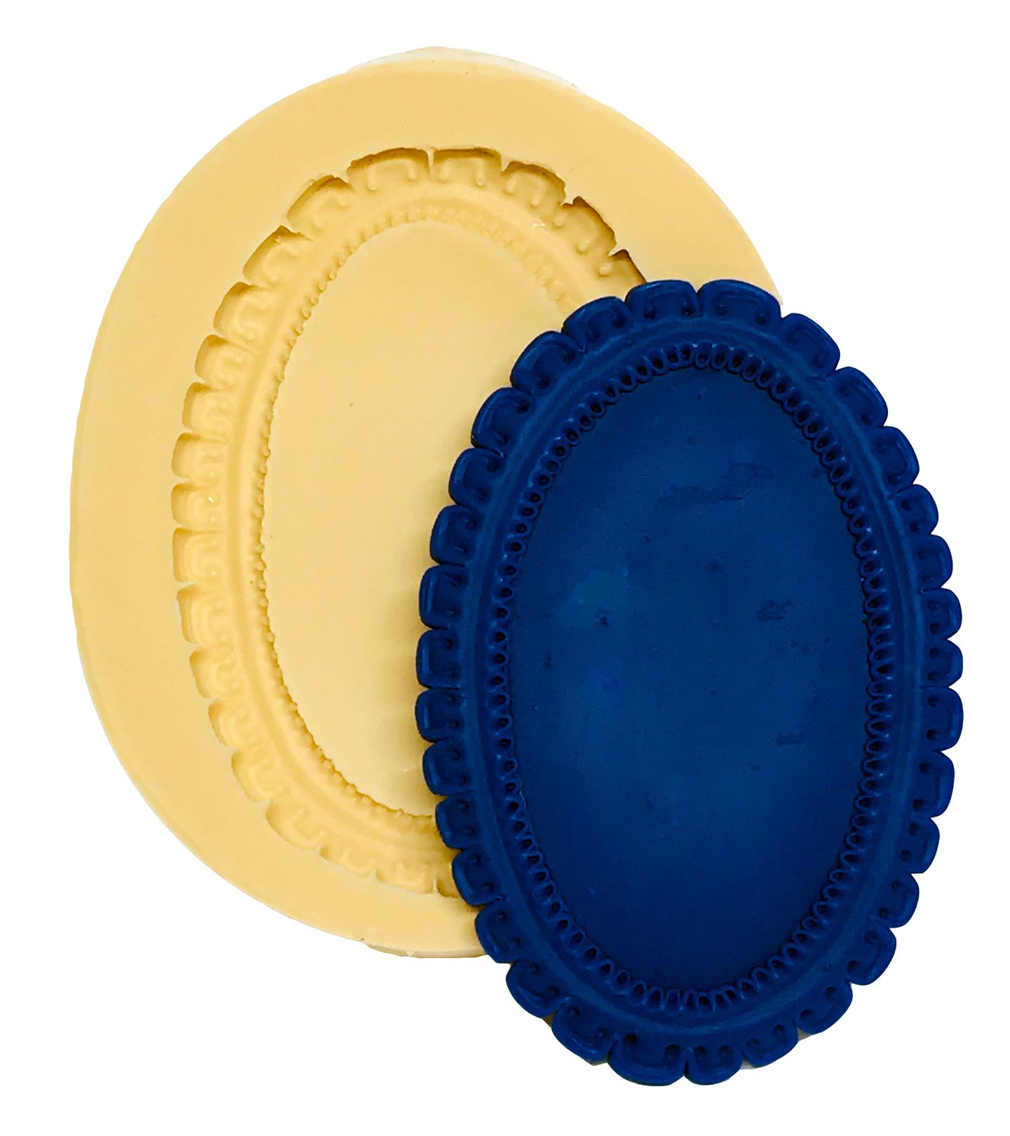 Moldura Oval Trabalhada - Grande - P533