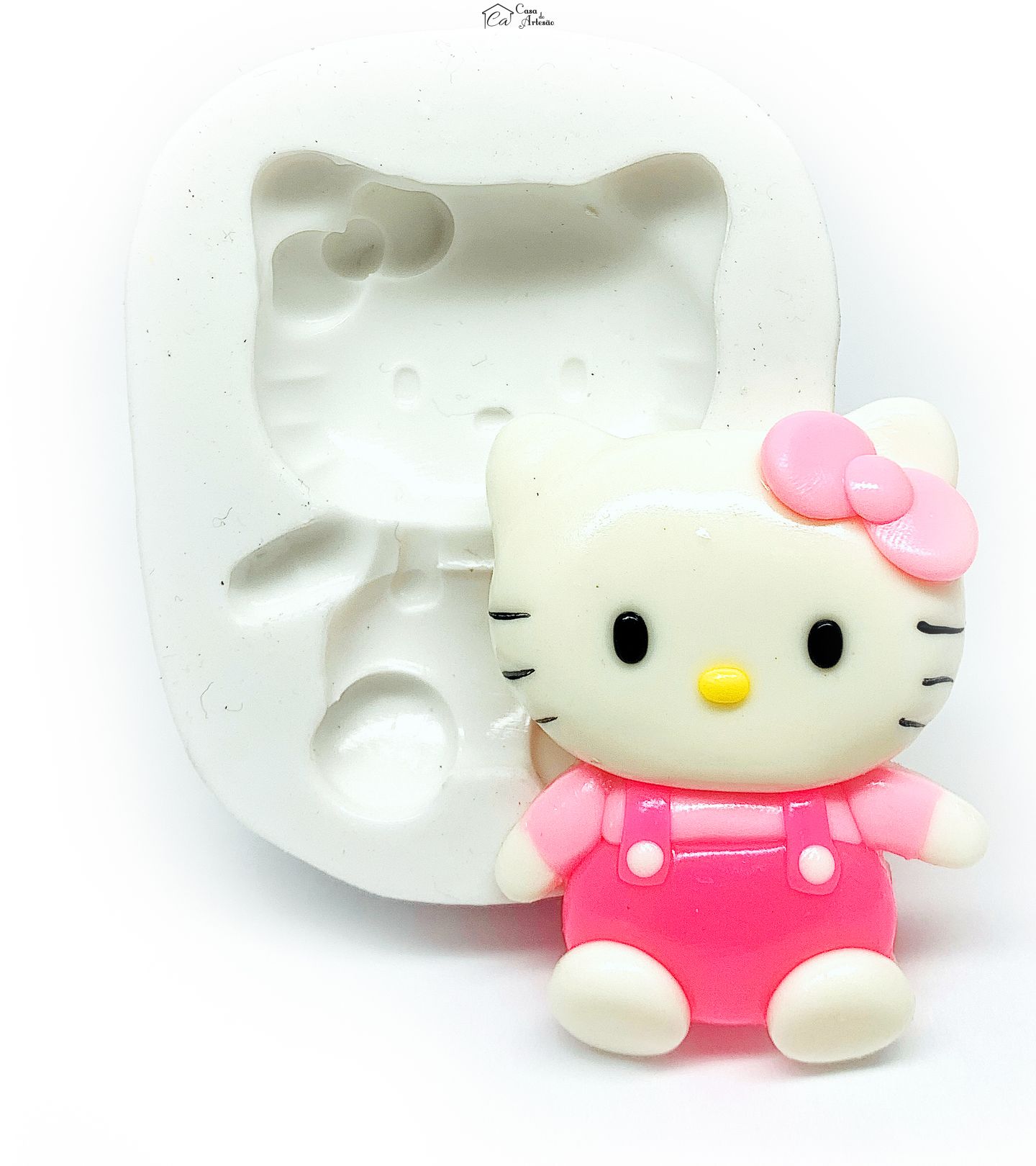 Molde de silicone - Hello Kitty  - Mod.02 - Grande - P1215