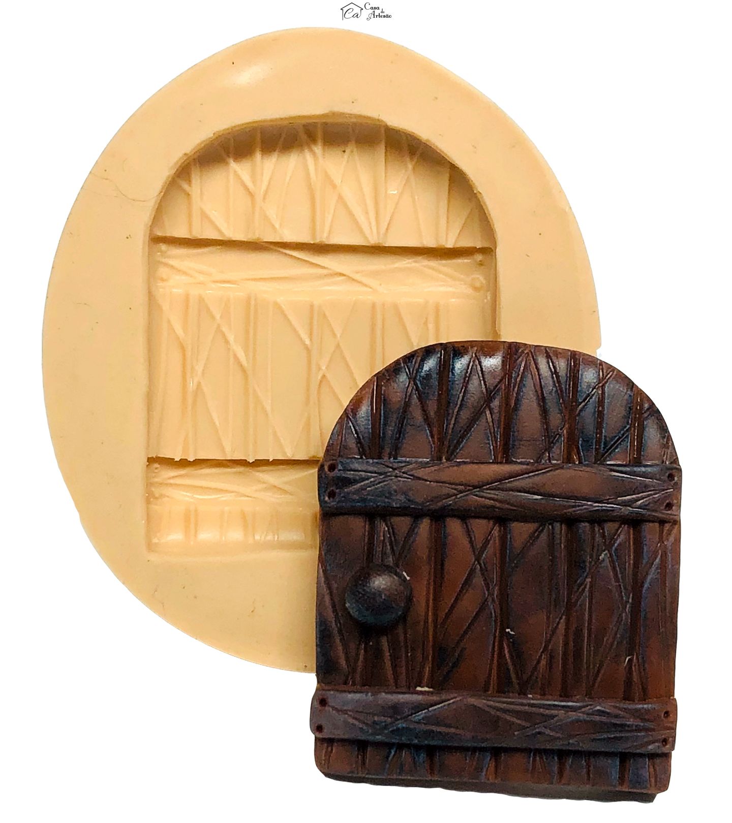 Molde de silicone - Porta - Mod. 01 - Media- P674