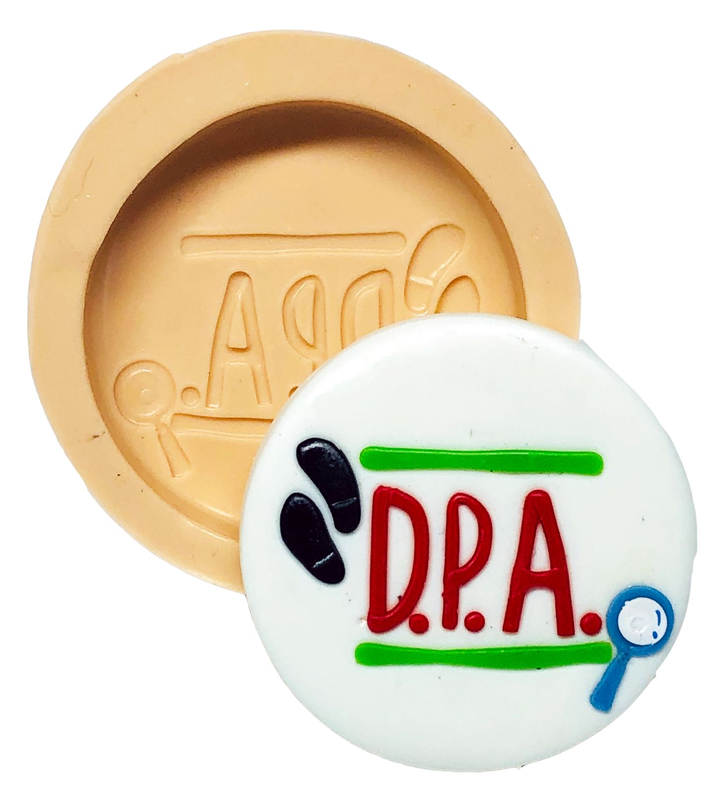 Detetive do Predio Azul - Logo - Grande - P669