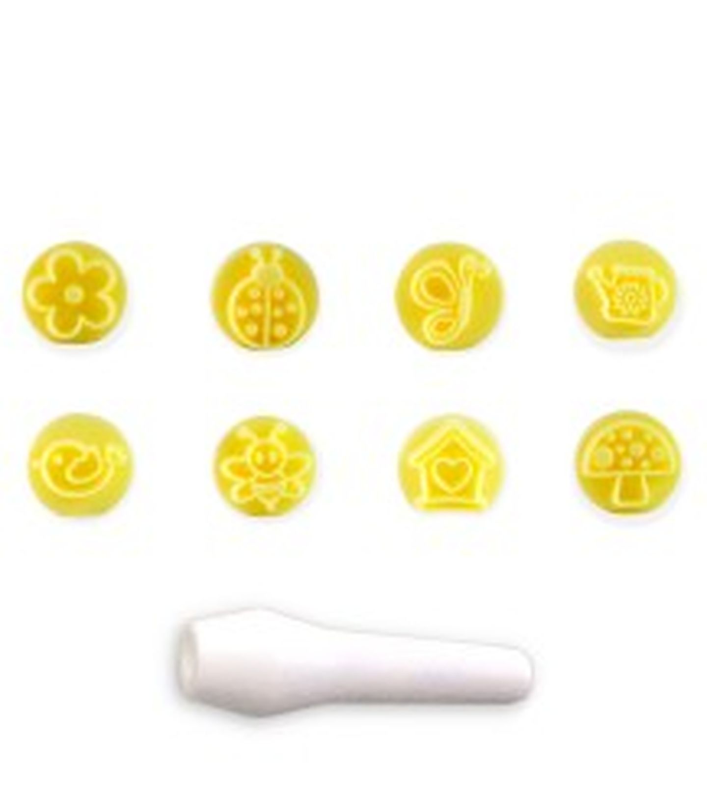 Carimbo Blue Star - Diâmetro 1,5 cm - Kit Jardim Encantado - Cod.1003