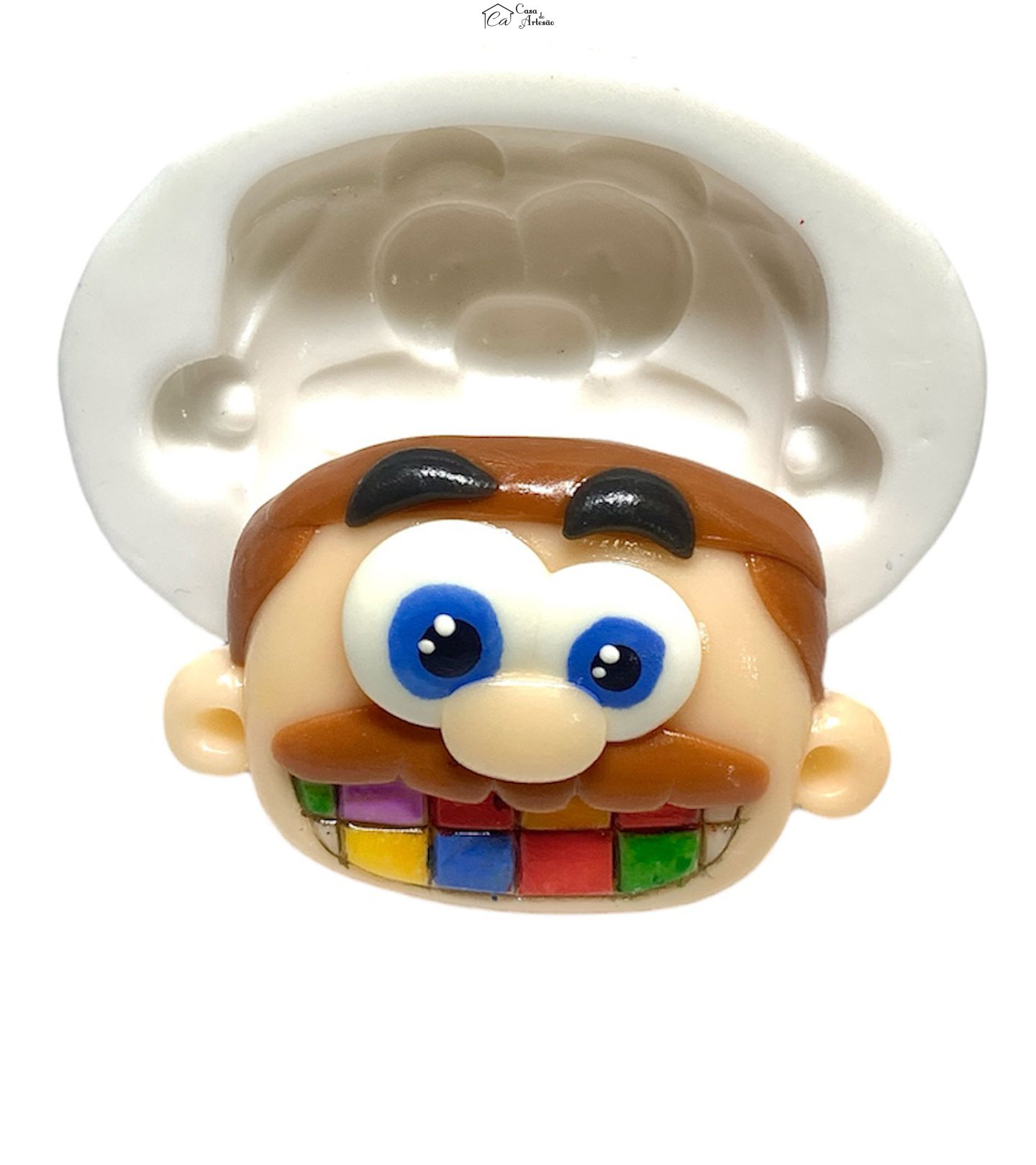 Molde de silicone - Jose Comilao - Rosto Medio - P1229