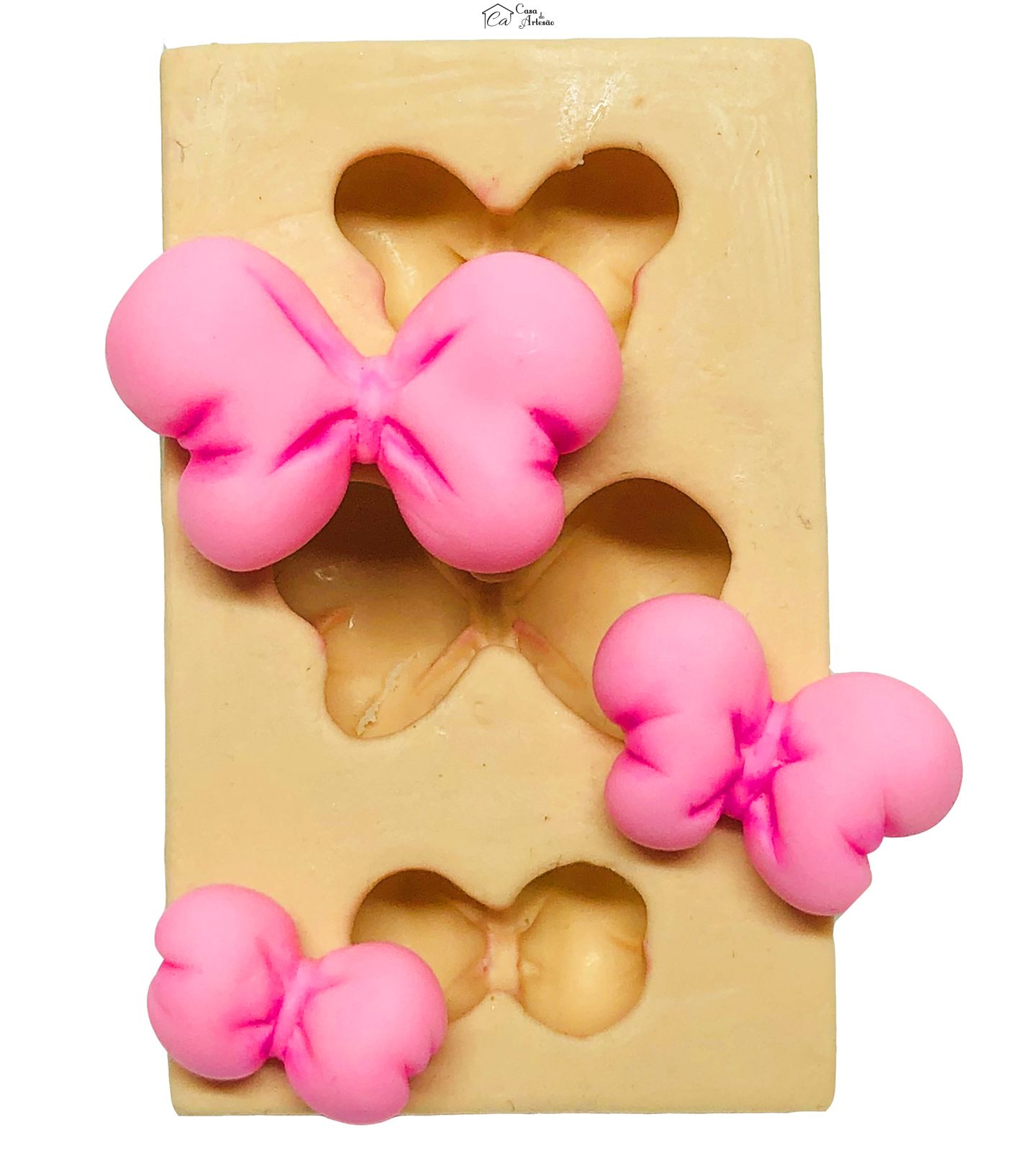 Molde de silicone - Laços - 3 - P57