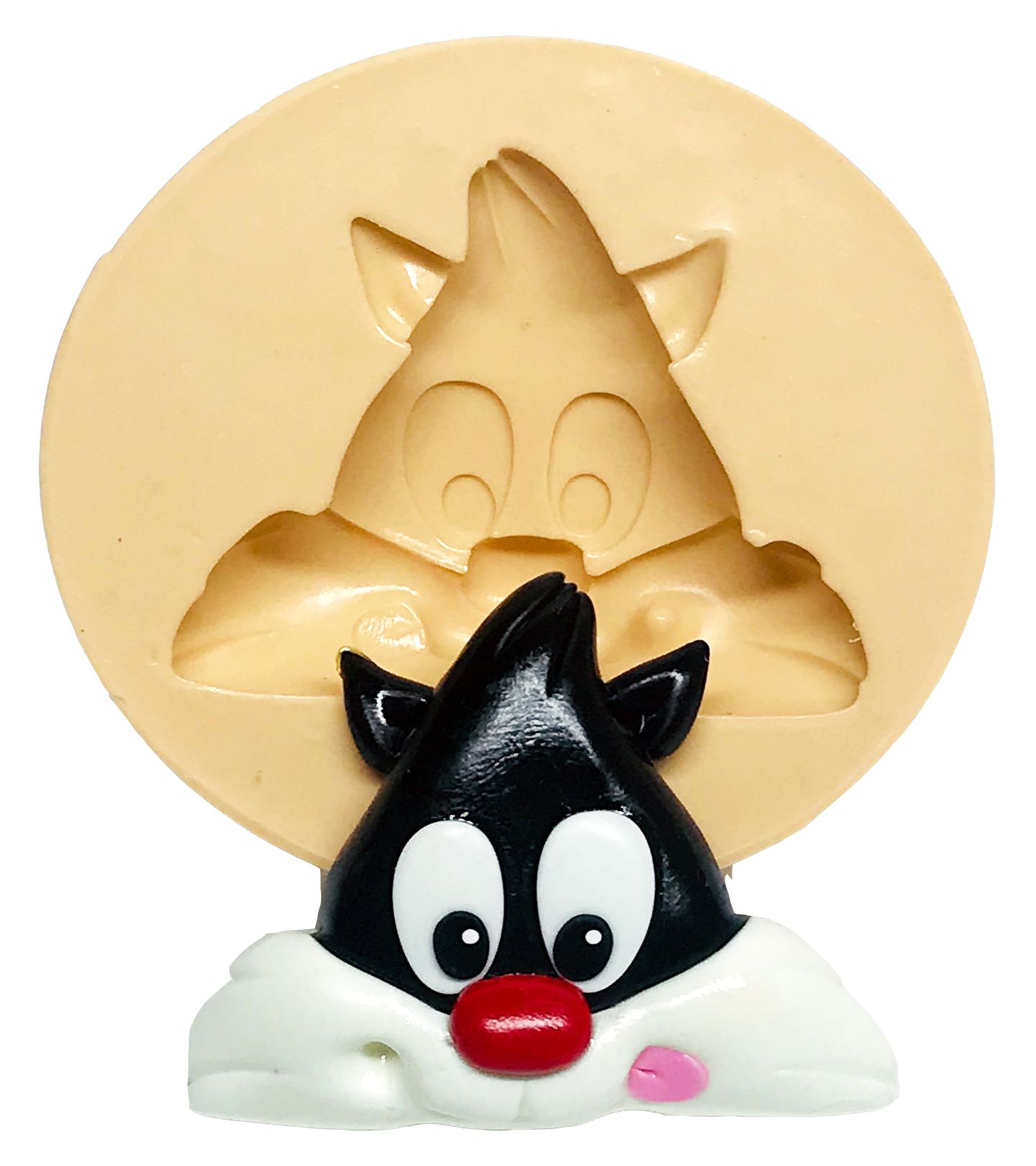 Looney Tunes Baby - Rosto Frajola - Grande - P611