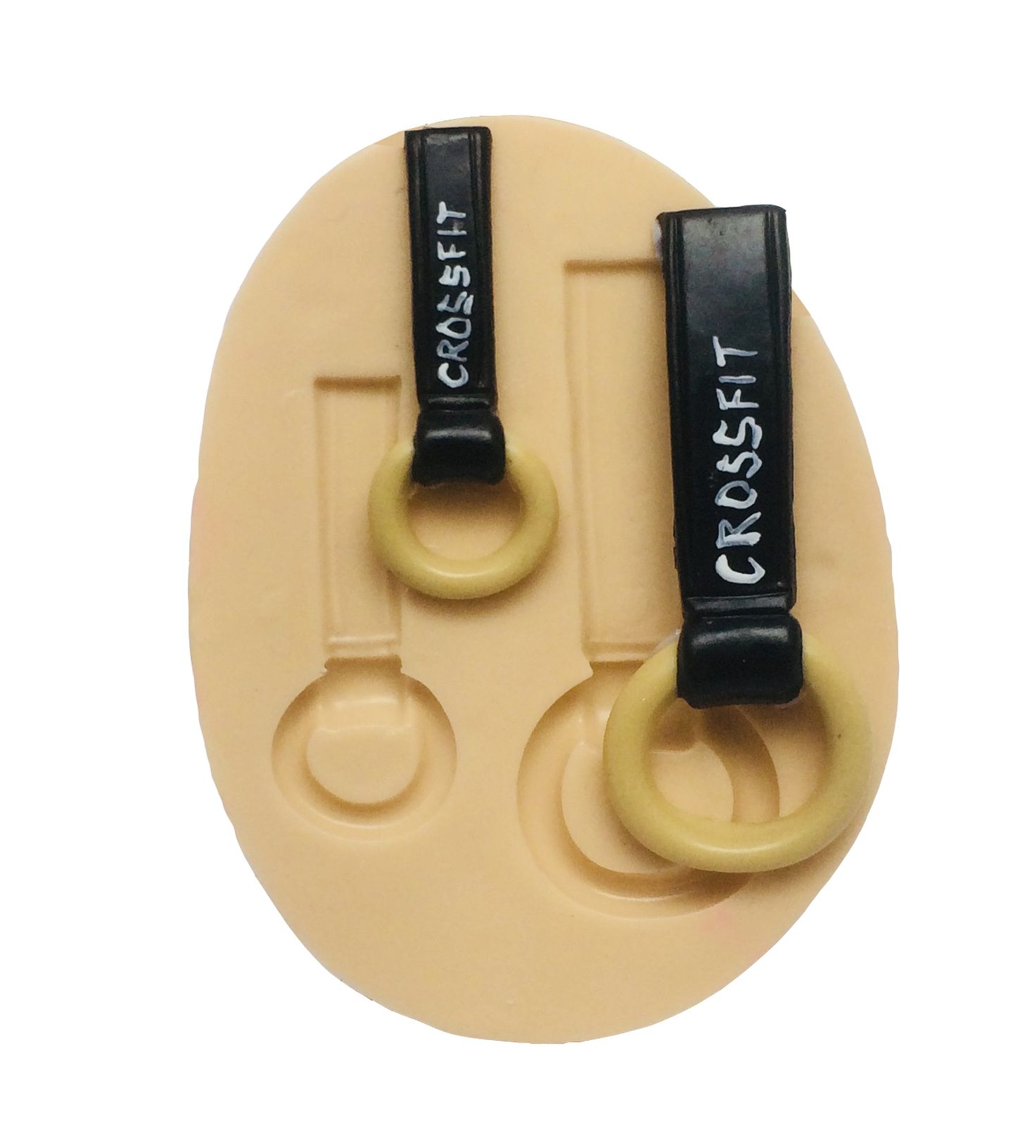 Molde de silicone - Academia - Cross Fit - Argola - Media e Pequena - P389