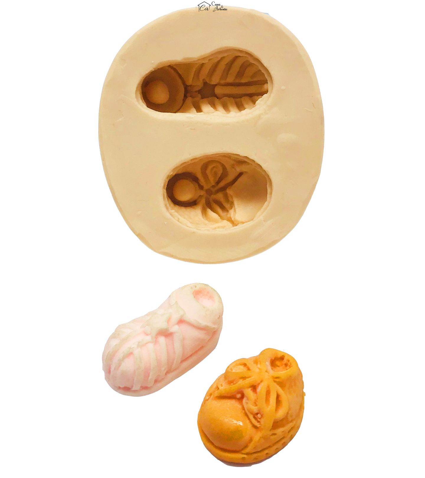 Molde de silicone - Tenis ( 2 Tipos )