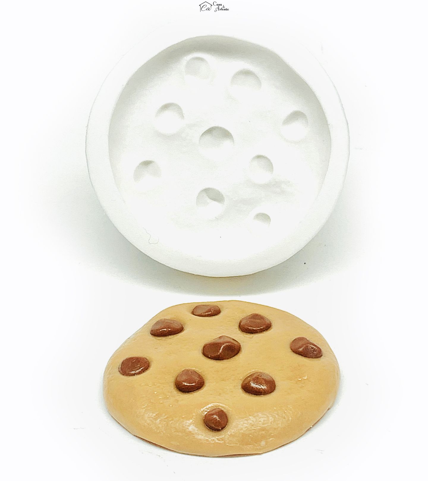 Molde de silicone - Cookie - Grande - P1135