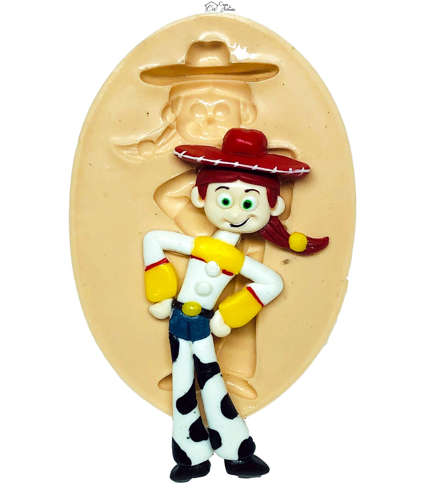 Molde de silicone - Toy Story - Jessie - Grande - P664