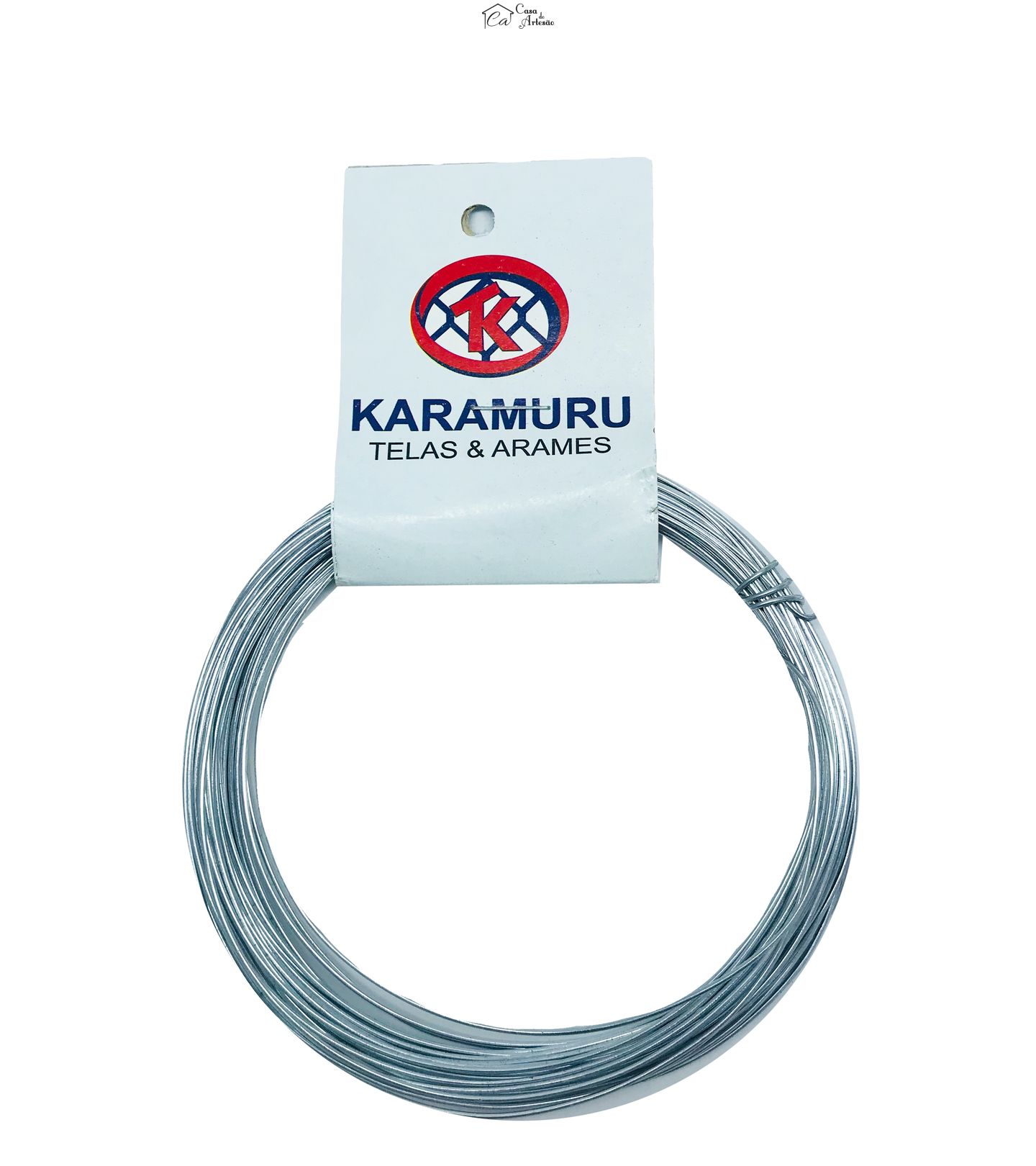 Arame p/ Flores - Galvanizado nº 20 - Rolo c/ 10 m