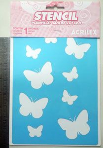 Stencil - Acrilex - 210 mm X 150 mm