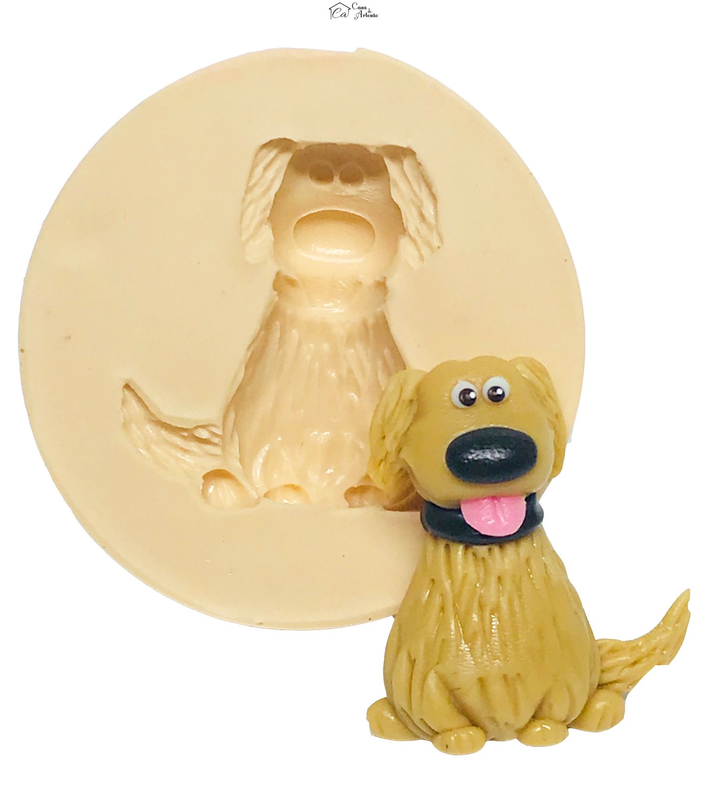 Molde de silicone - Up! Altas Aventuras - Dug - Medio - P568