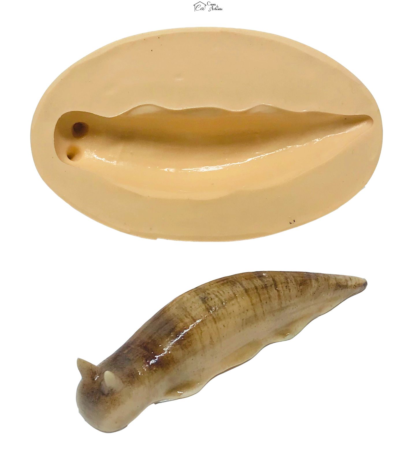 Molde de silicone - Lesma - Grande - P620