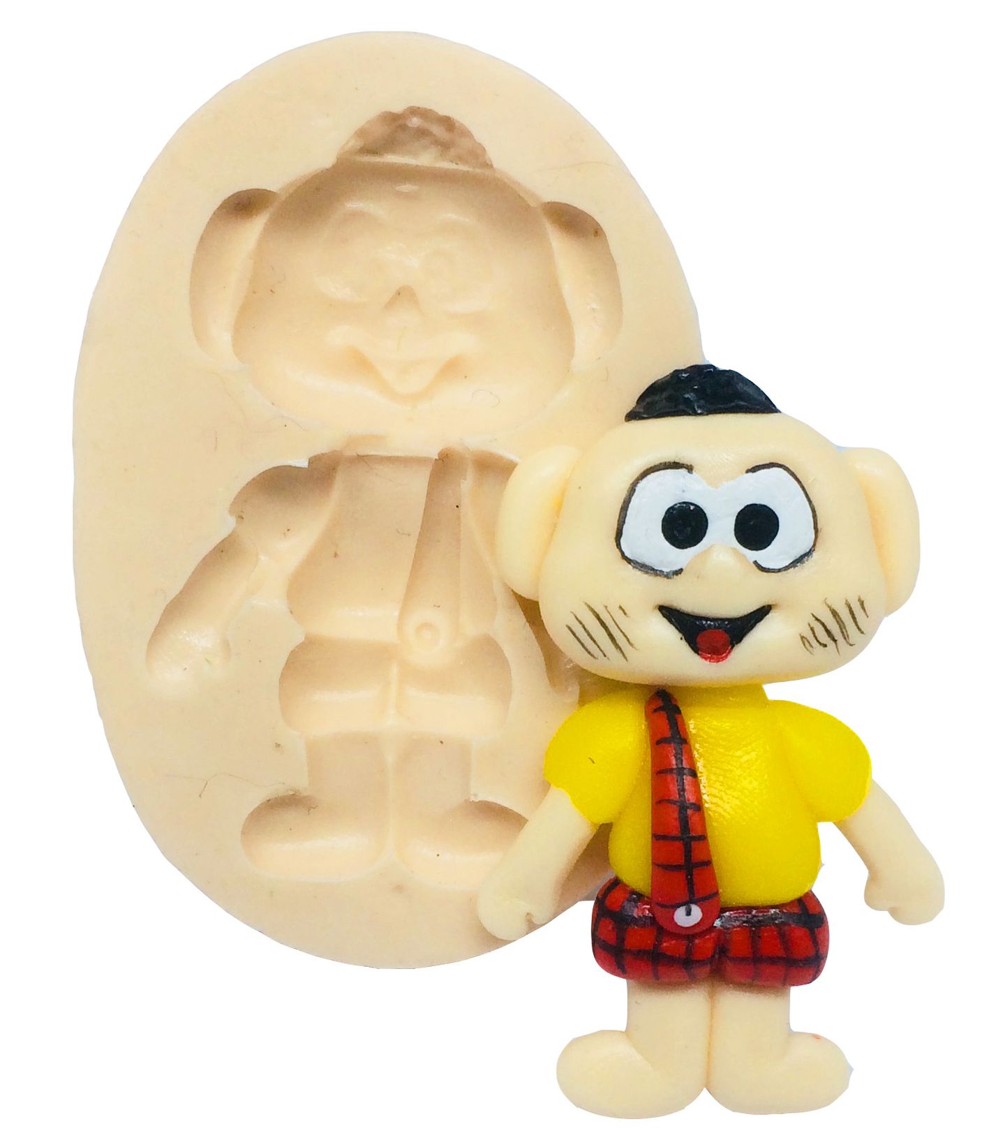 Molde de silicone - Menino Sujinho - P174