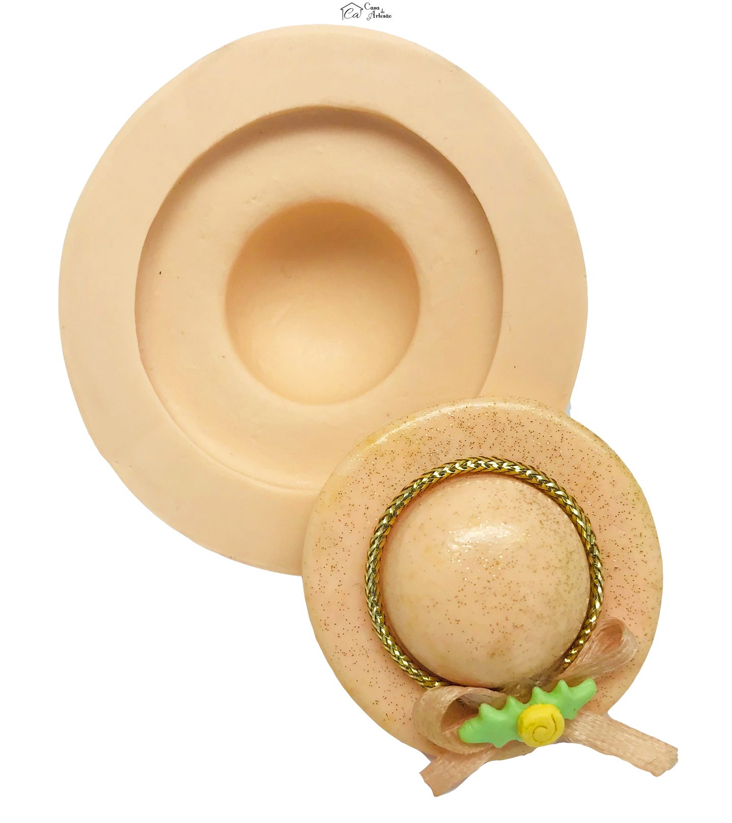 Molde de silicone - Chapéu